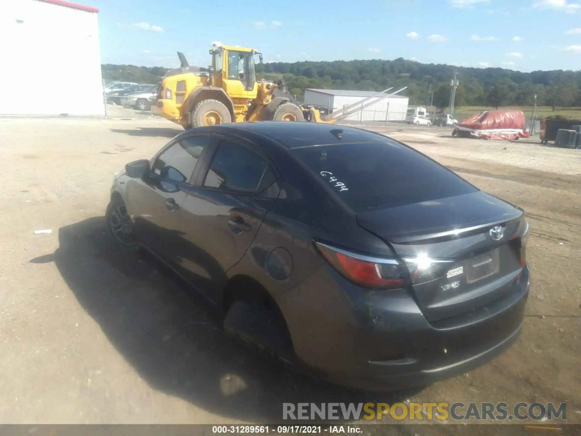 3 Photograph of a damaged car 3MYDLBYV5KY506454 TOYOTA YARIS SEDAN 2019