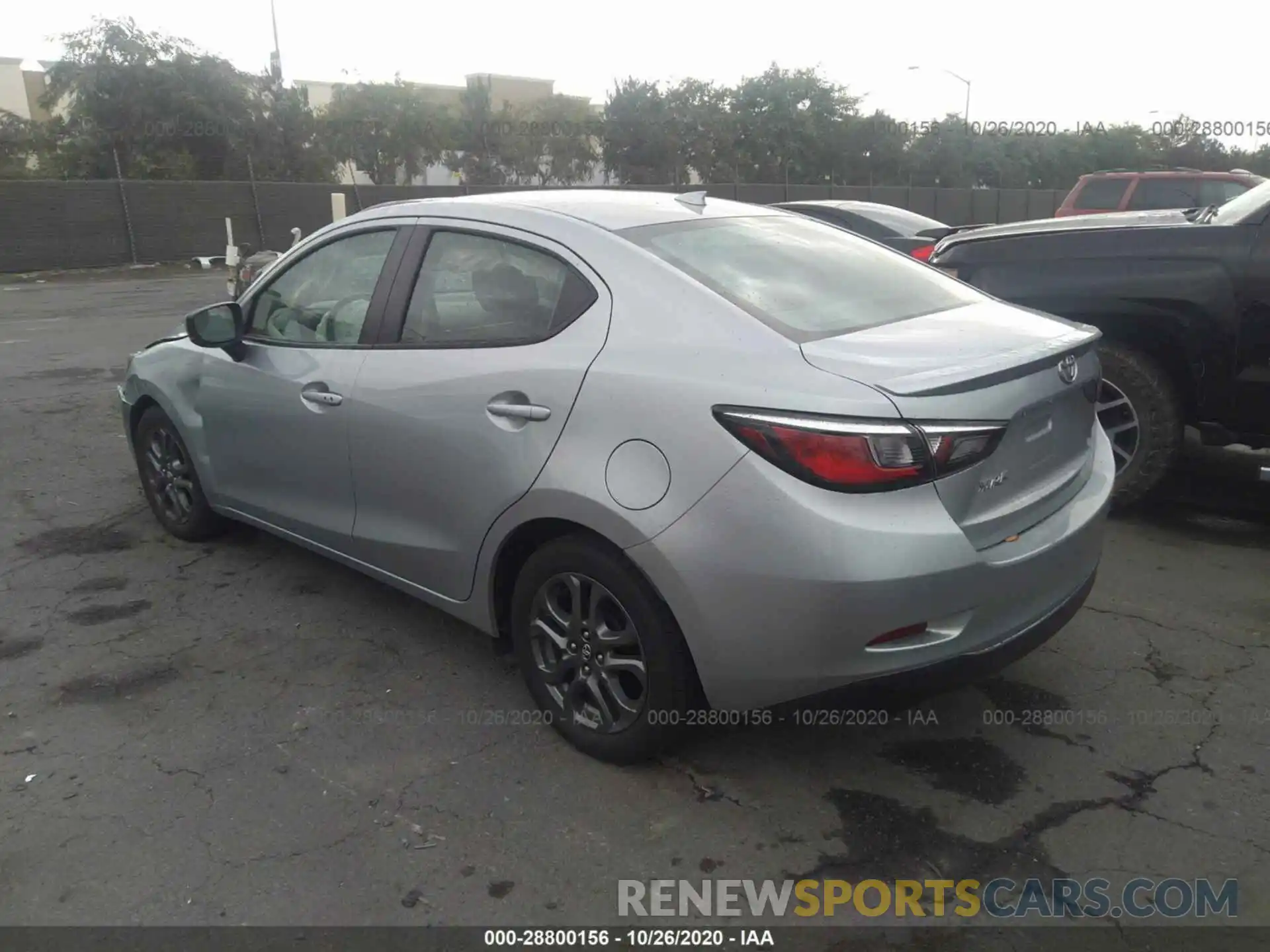 3 Photograph of a damaged car 3MYDLBYV5KY510570 TOYOTA YARIS SEDAN 2019