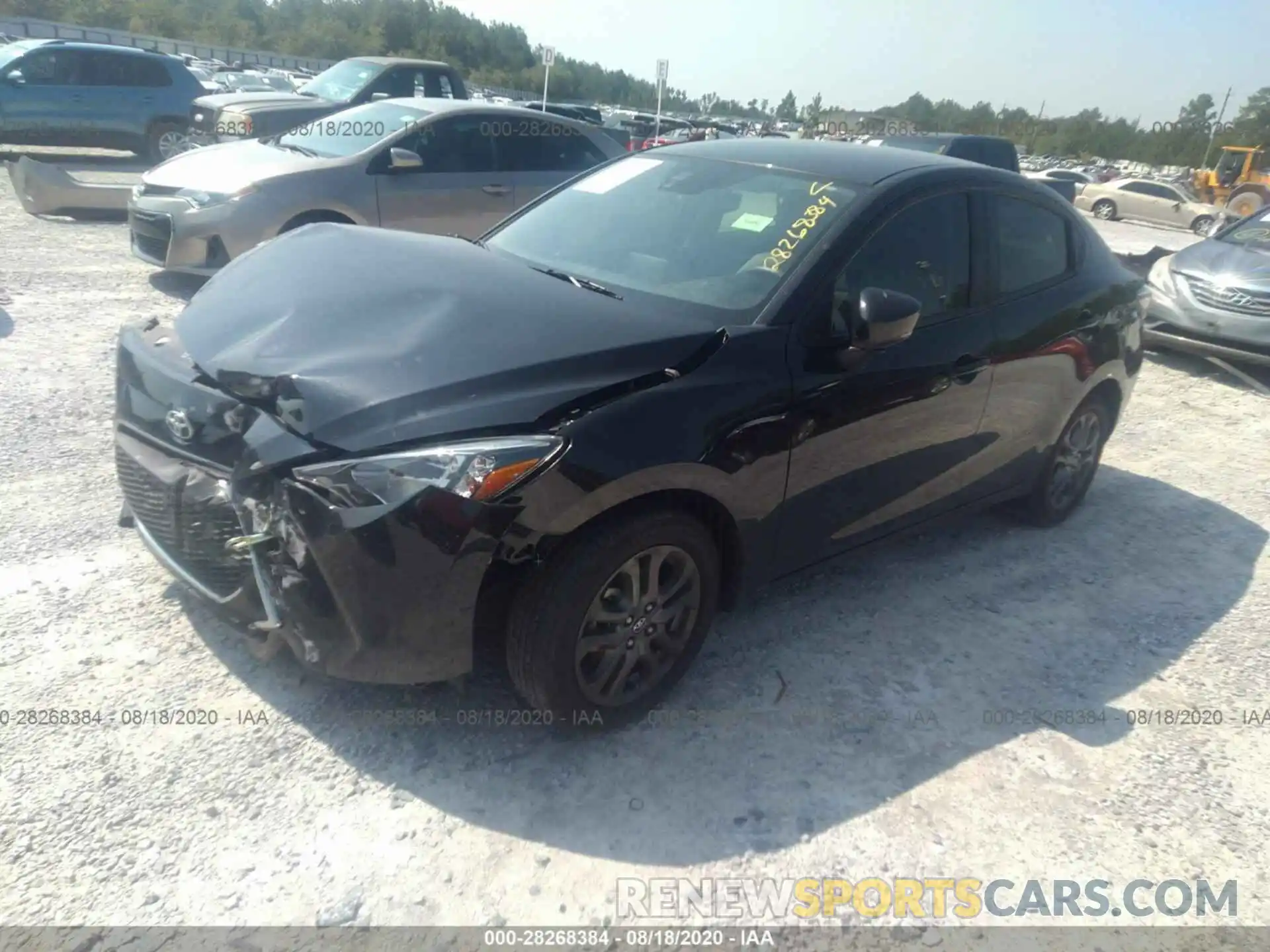 2 Photograph of a damaged car 3MYDLBYV5KY511167 TOYOTA YARIS SEDAN 2019