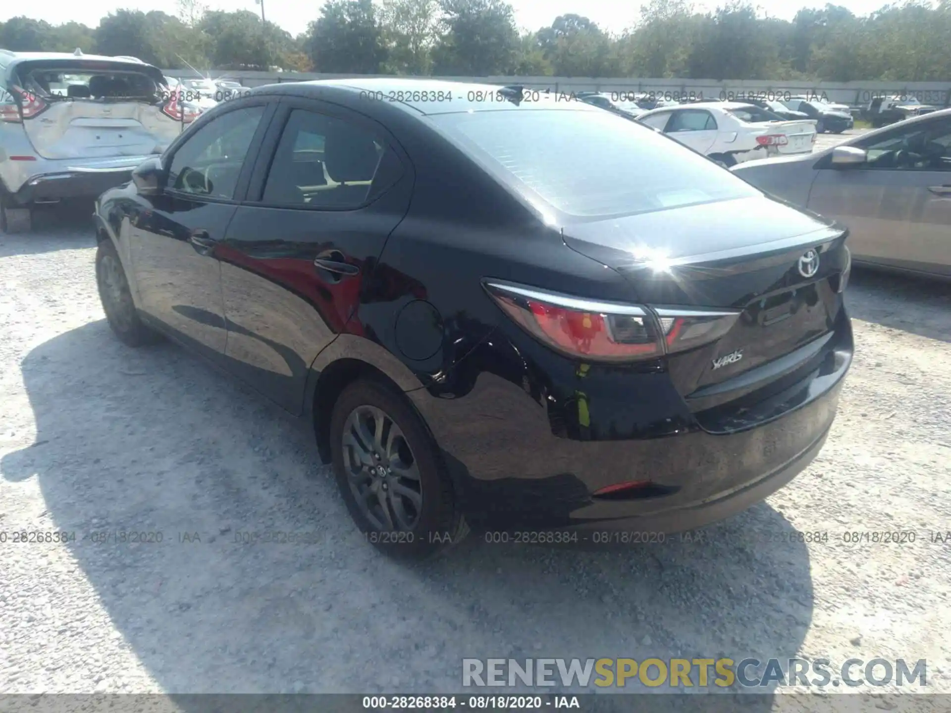 3 Photograph of a damaged car 3MYDLBYV5KY511167 TOYOTA YARIS SEDAN 2019