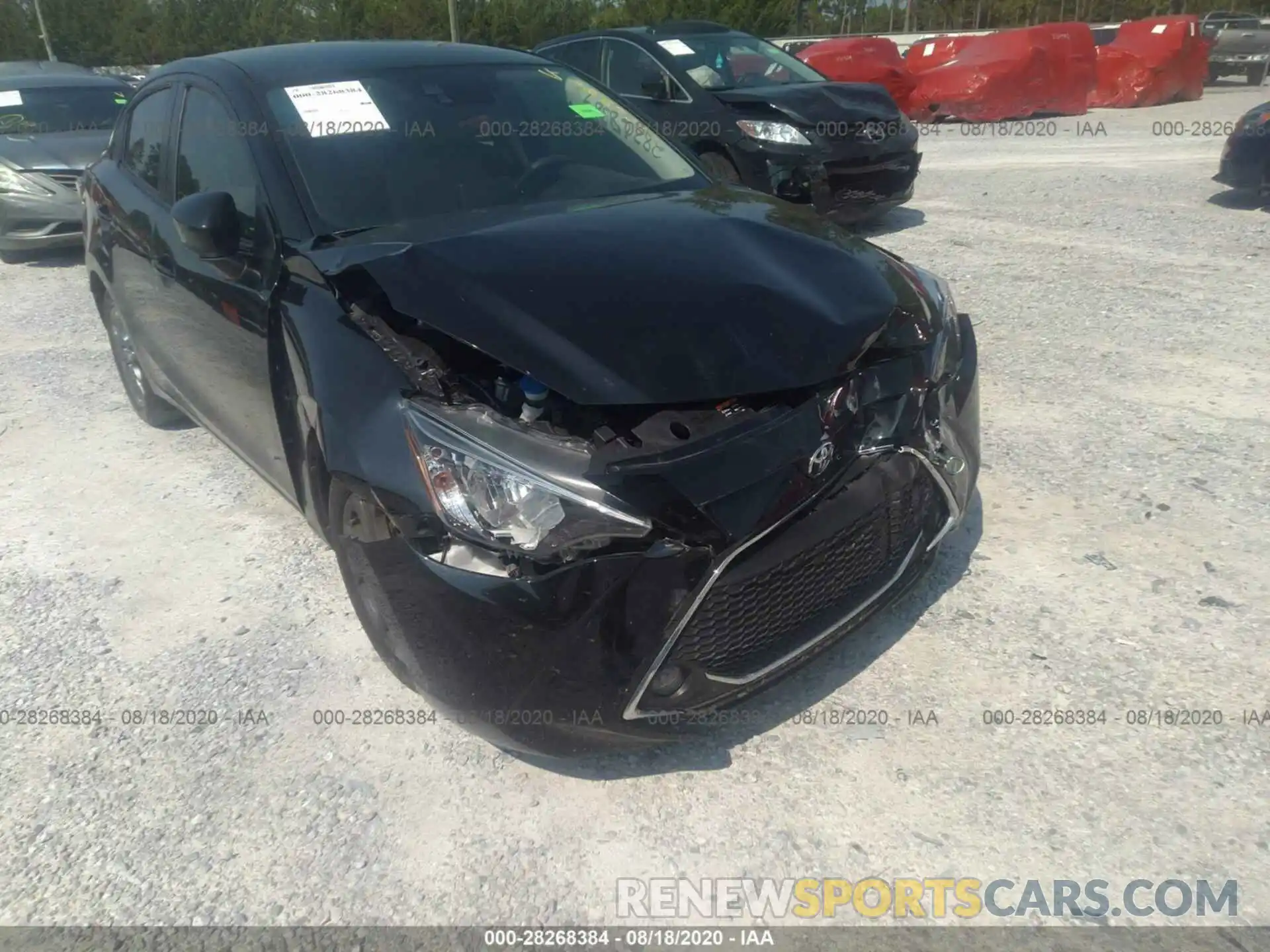 6 Photograph of a damaged car 3MYDLBYV5KY511167 TOYOTA YARIS SEDAN 2019