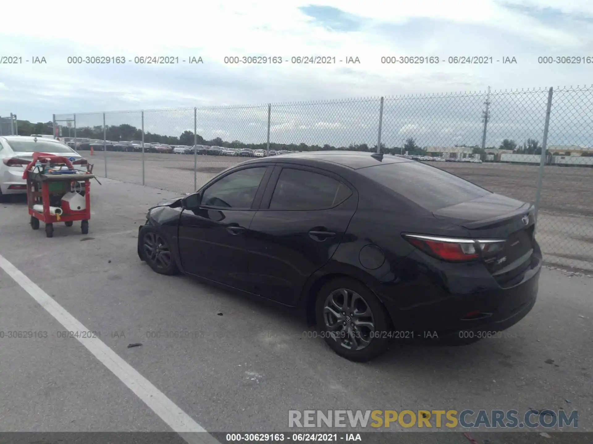 3 Photograph of a damaged car 3MYDLBYV5KY518653 TOYOTA YARIS SEDAN 2019