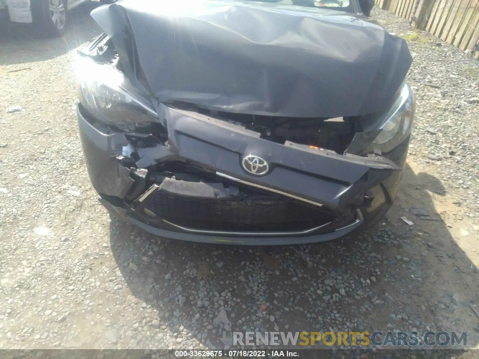 6 Photograph of a damaged car 3MYDLBYV5KY519222 TOYOTA YARIS SEDAN 2019