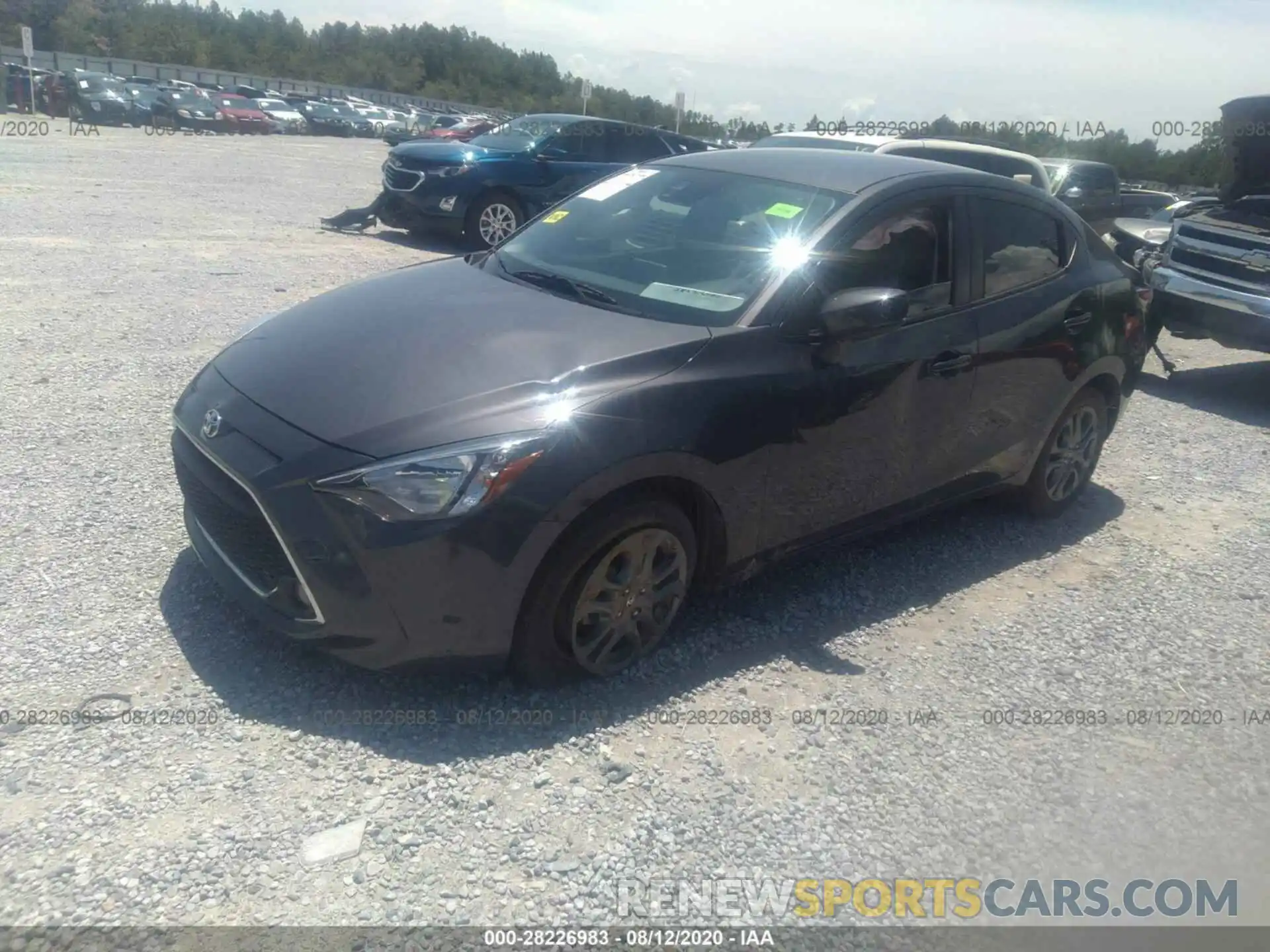 2 Photograph of a damaged car 3MYDLBYV5KY520726 TOYOTA YARIS SEDAN 2019