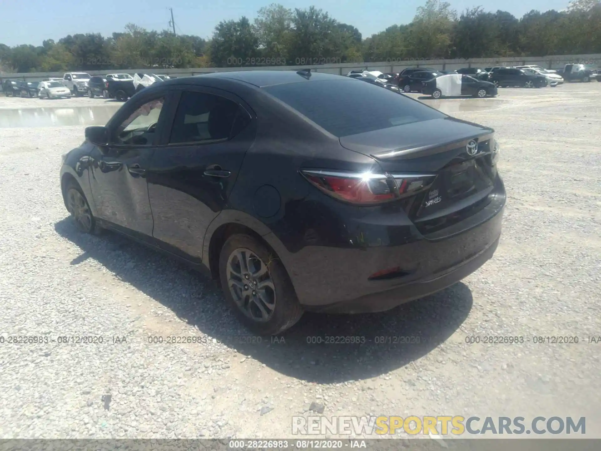 3 Photograph of a damaged car 3MYDLBYV5KY520726 TOYOTA YARIS SEDAN 2019