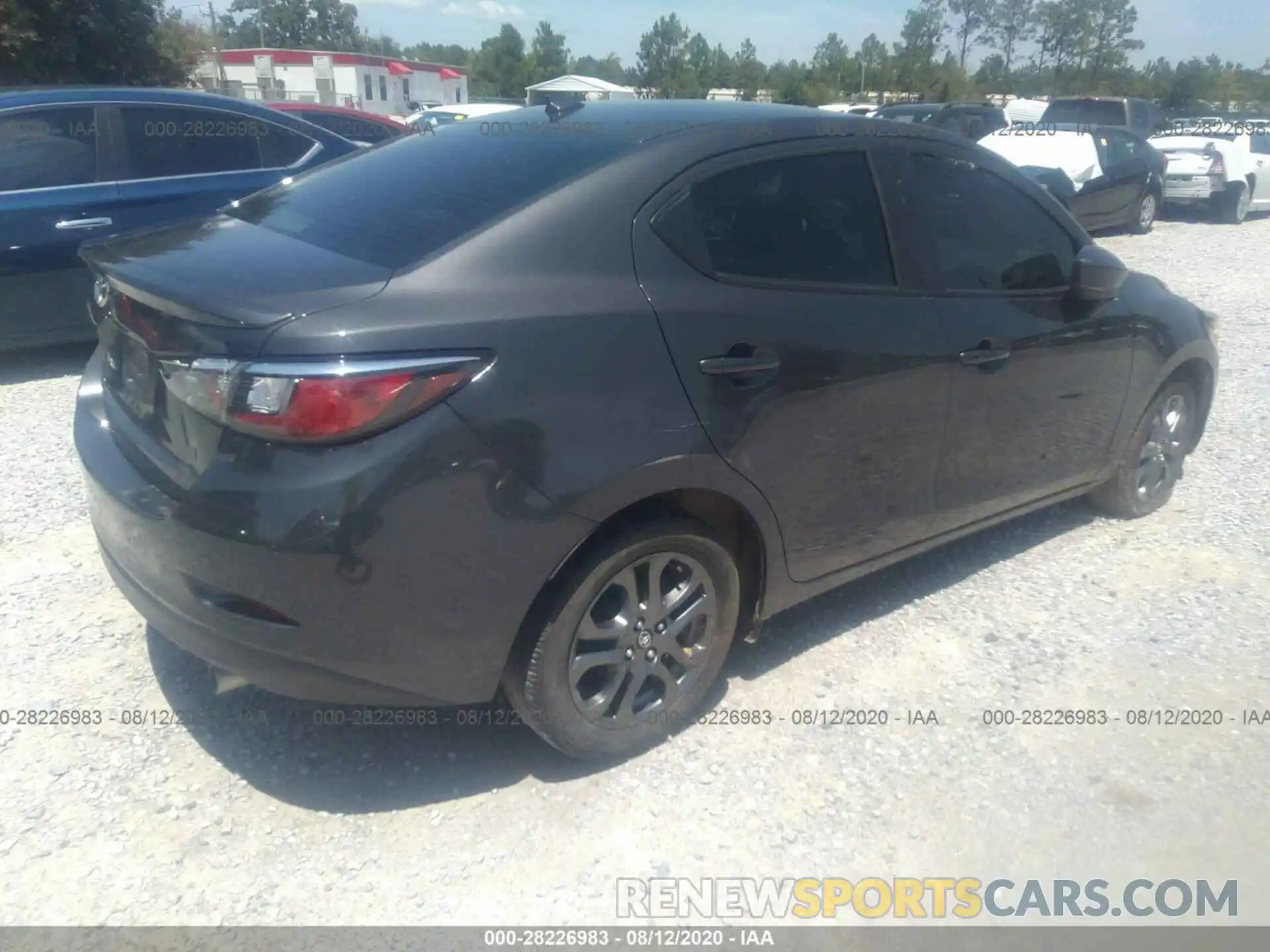 4 Photograph of a damaged car 3MYDLBYV5KY520726 TOYOTA YARIS SEDAN 2019