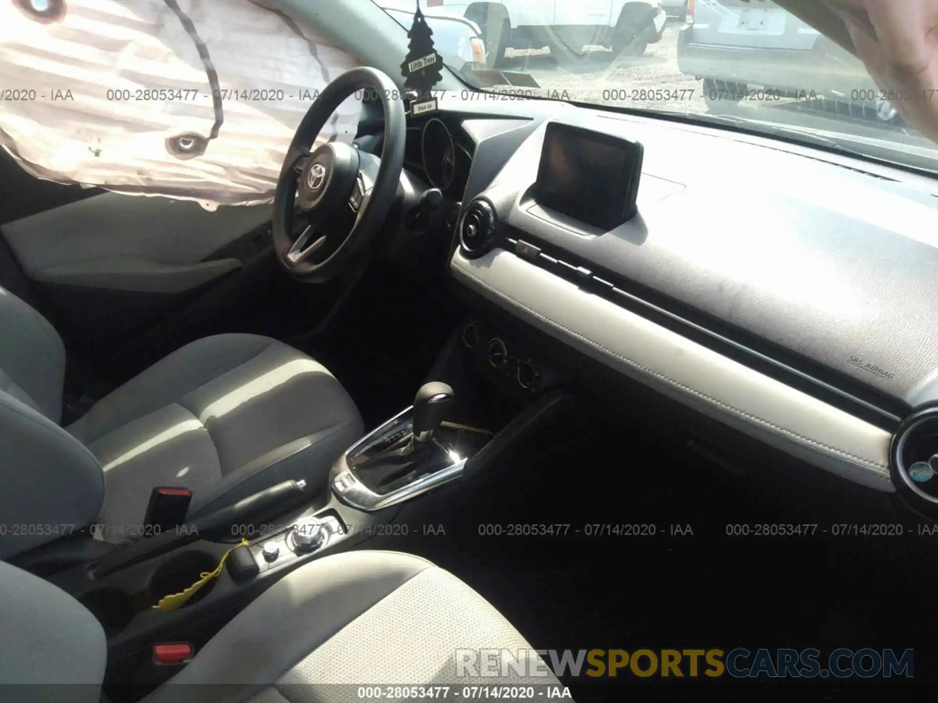 5 Photograph of a damaged car 3MYDLBYV5KY521200 TOYOTA YARIS SEDAN 2019