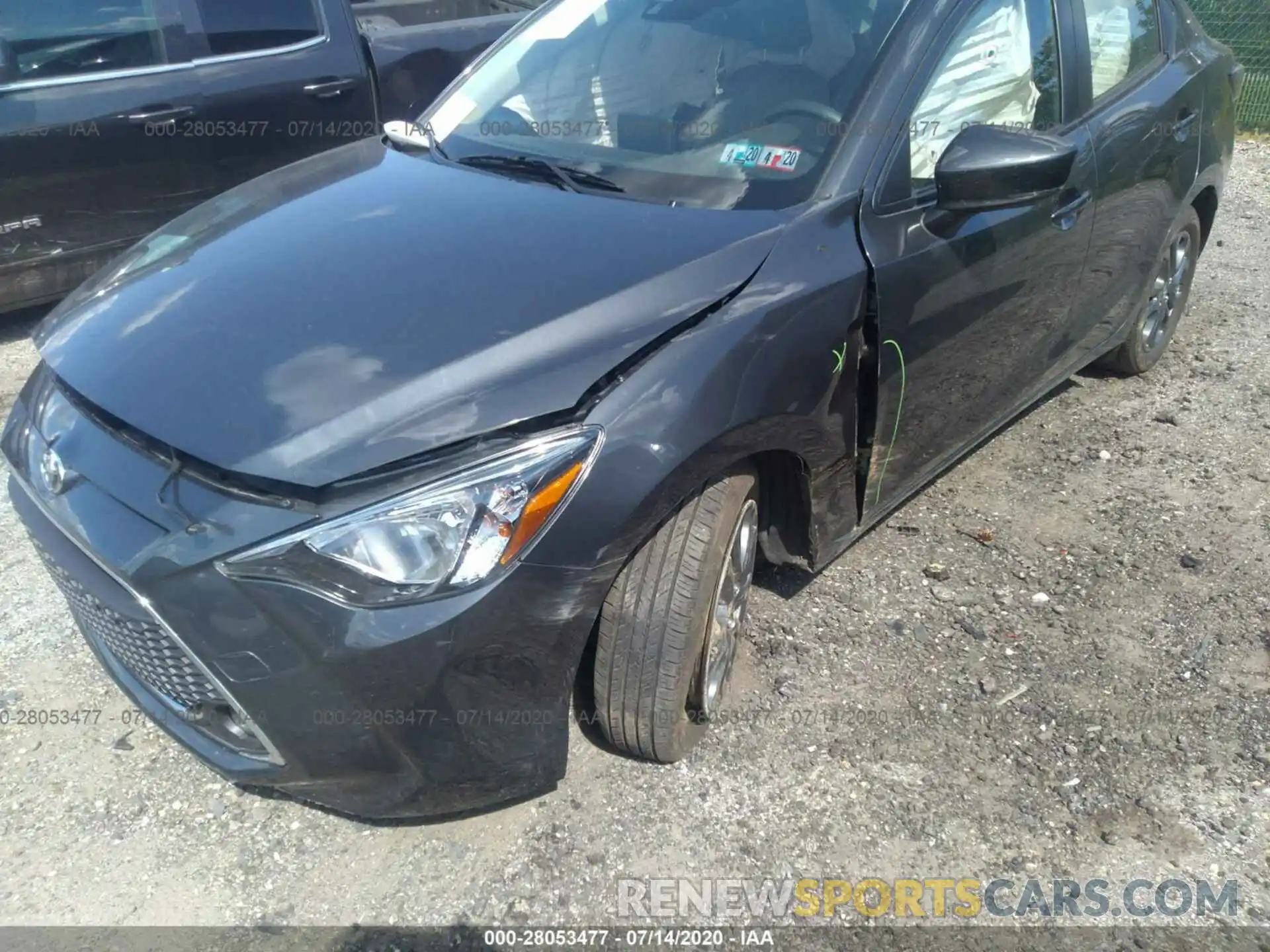 6 Photograph of a damaged car 3MYDLBYV5KY521200 TOYOTA YARIS SEDAN 2019