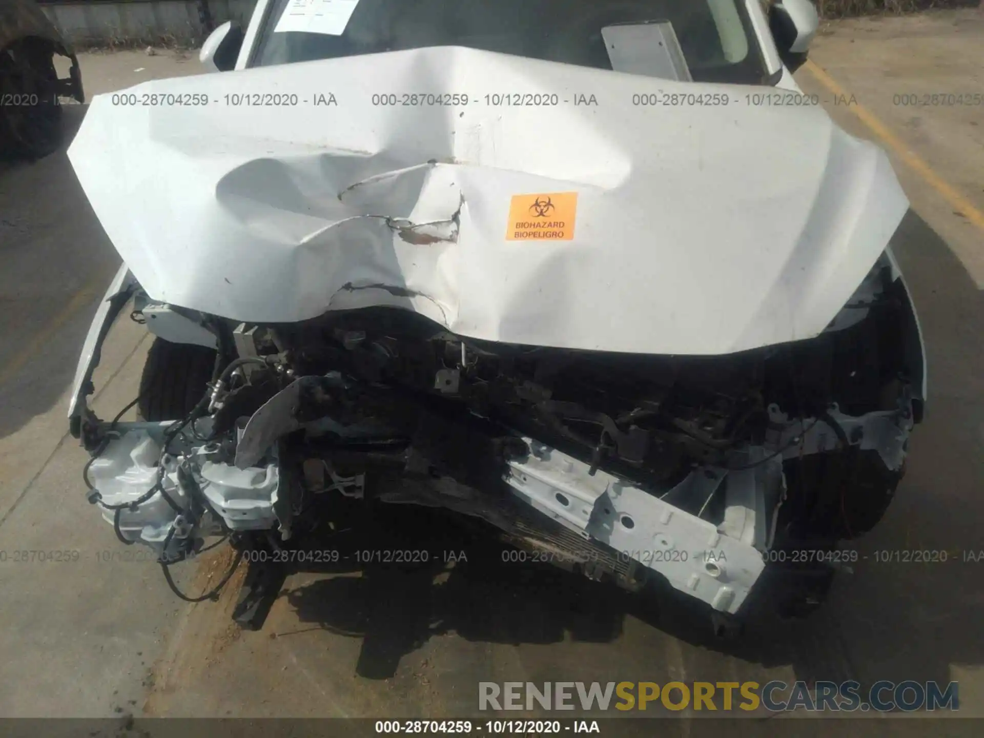 10 Photograph of a damaged car 3MYDLBYV5KY523979 TOYOTA YARIS SEDAN 2019