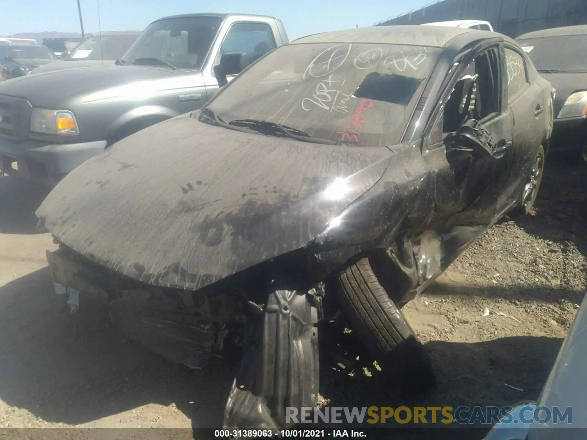 2 Photograph of a damaged car 3MYDLBYV5KY524338 TOYOTA YARIS SEDAN 2019