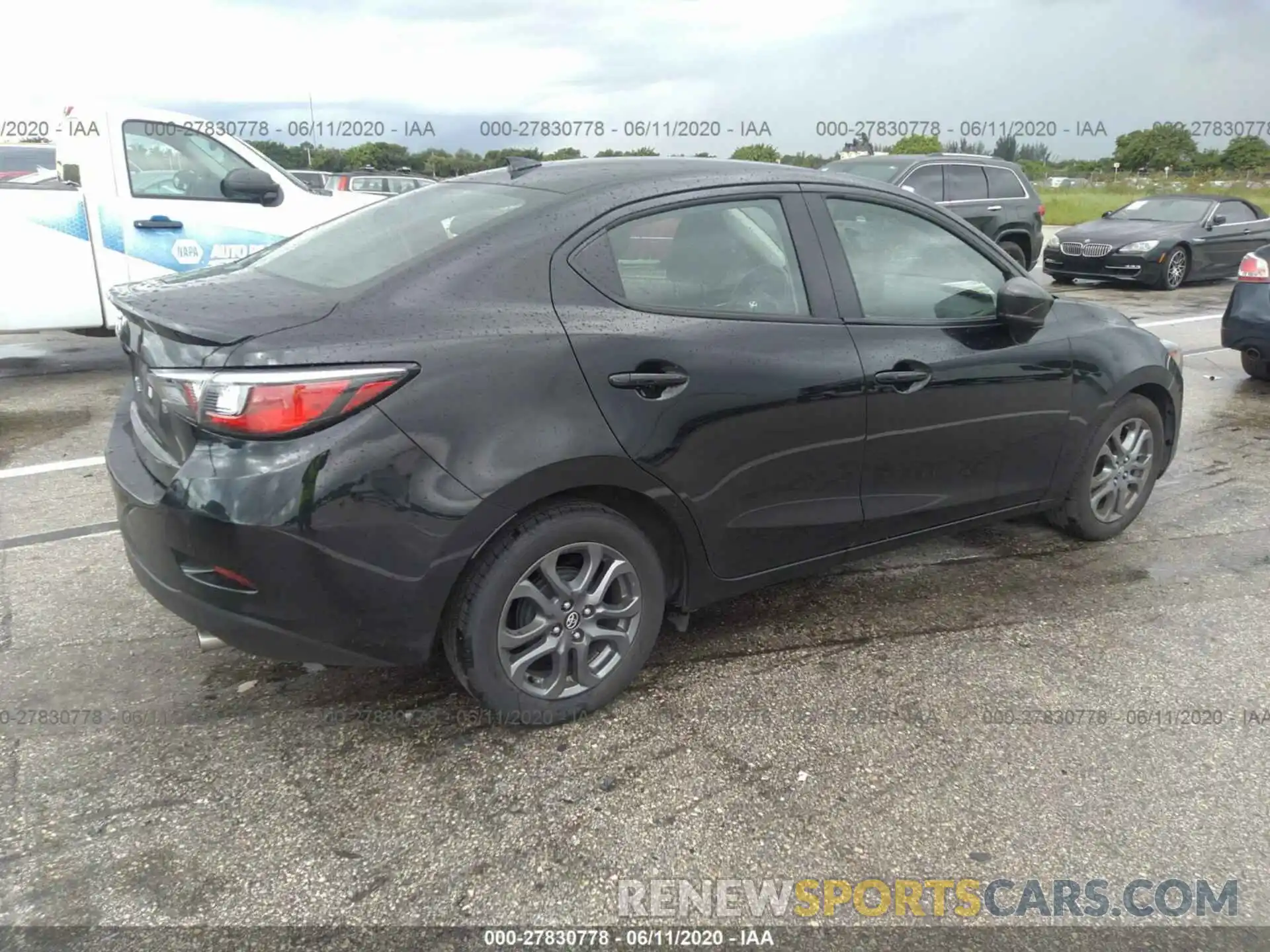 4 Photograph of a damaged car 3MYDLBYV5KY527725 TOYOTA YARIS SEDAN 2019