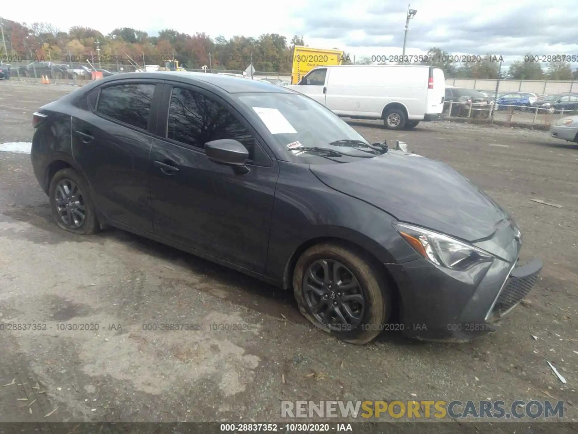 1 Photograph of a damaged car 3MYDLBYV6KY509427 TOYOTA YARIS SEDAN 2019