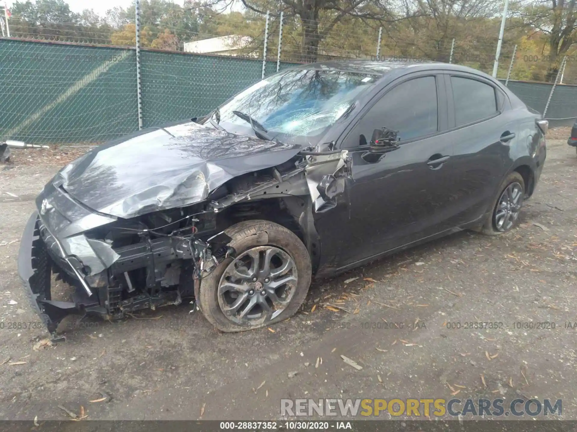 2 Photograph of a damaged car 3MYDLBYV6KY509427 TOYOTA YARIS SEDAN 2019