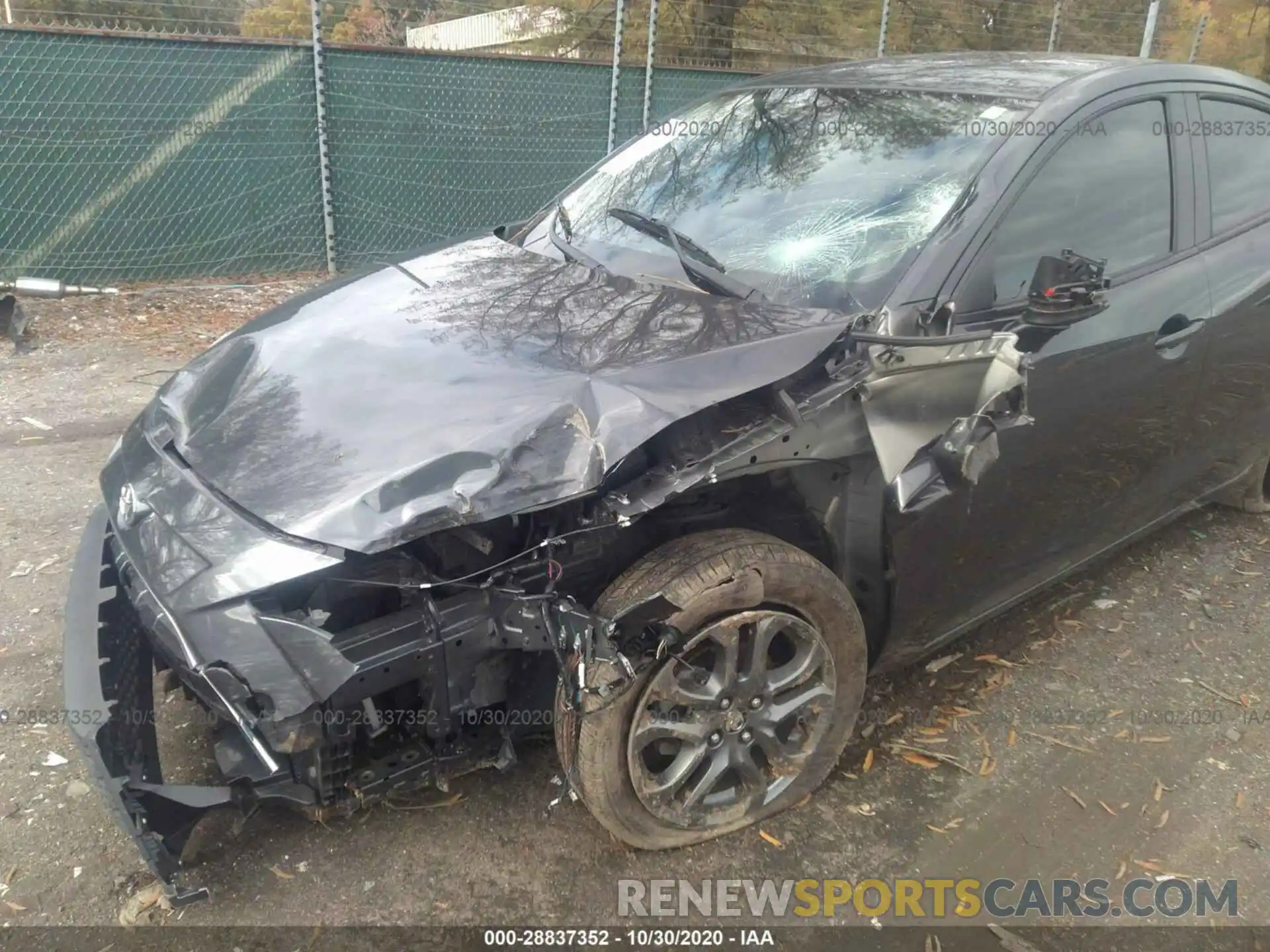 6 Photograph of a damaged car 3MYDLBYV6KY509427 TOYOTA YARIS SEDAN 2019