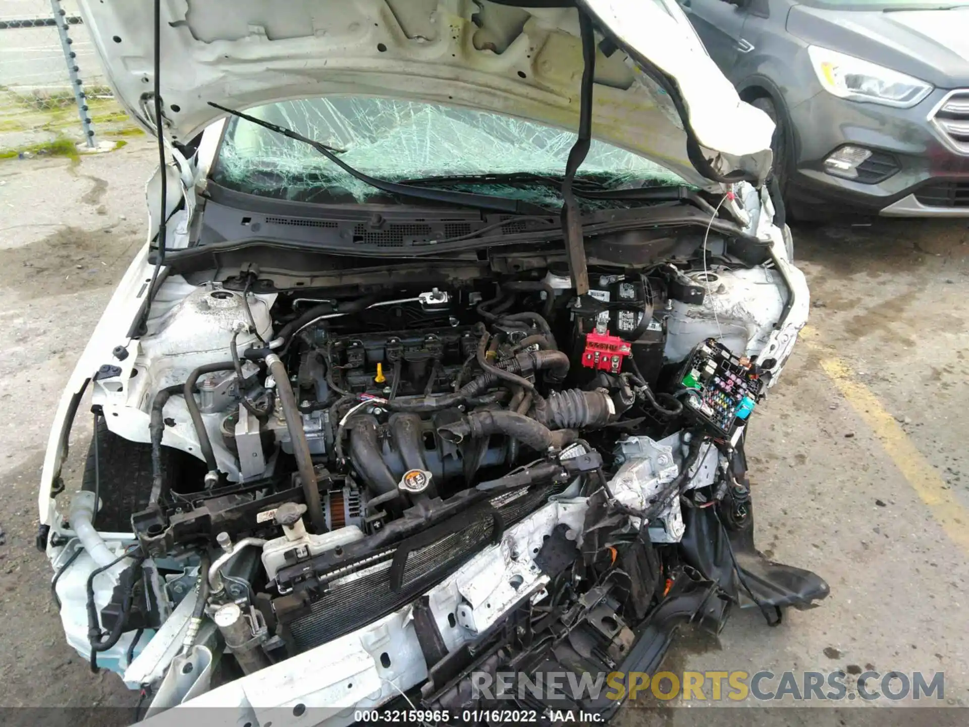 10 Photograph of a damaged car 3MYDLBYV6KY510304 TOYOTA YARIS SEDAN 2019