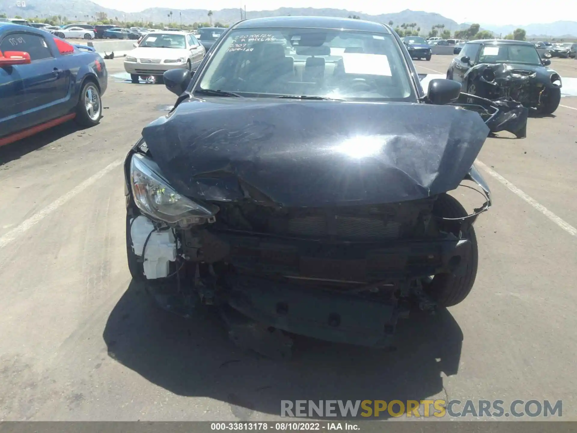 6 Photograph of a damaged car 3MYDLBYV6KY522307 TOYOTA YARIS SEDAN 2019