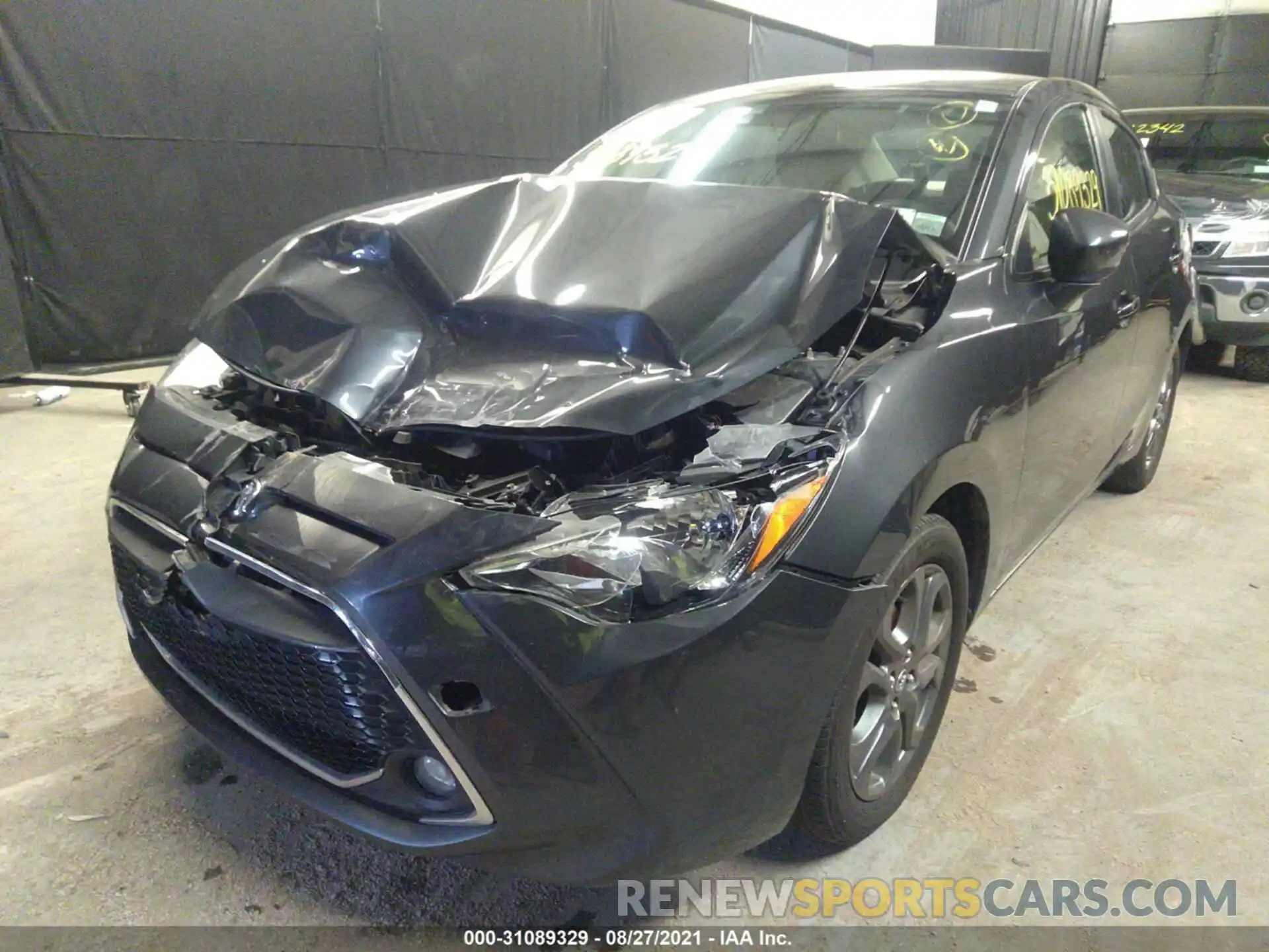 6 Photograph of a damaged car 3MYDLBYV6KY527118 TOYOTA YARIS SEDAN 2019