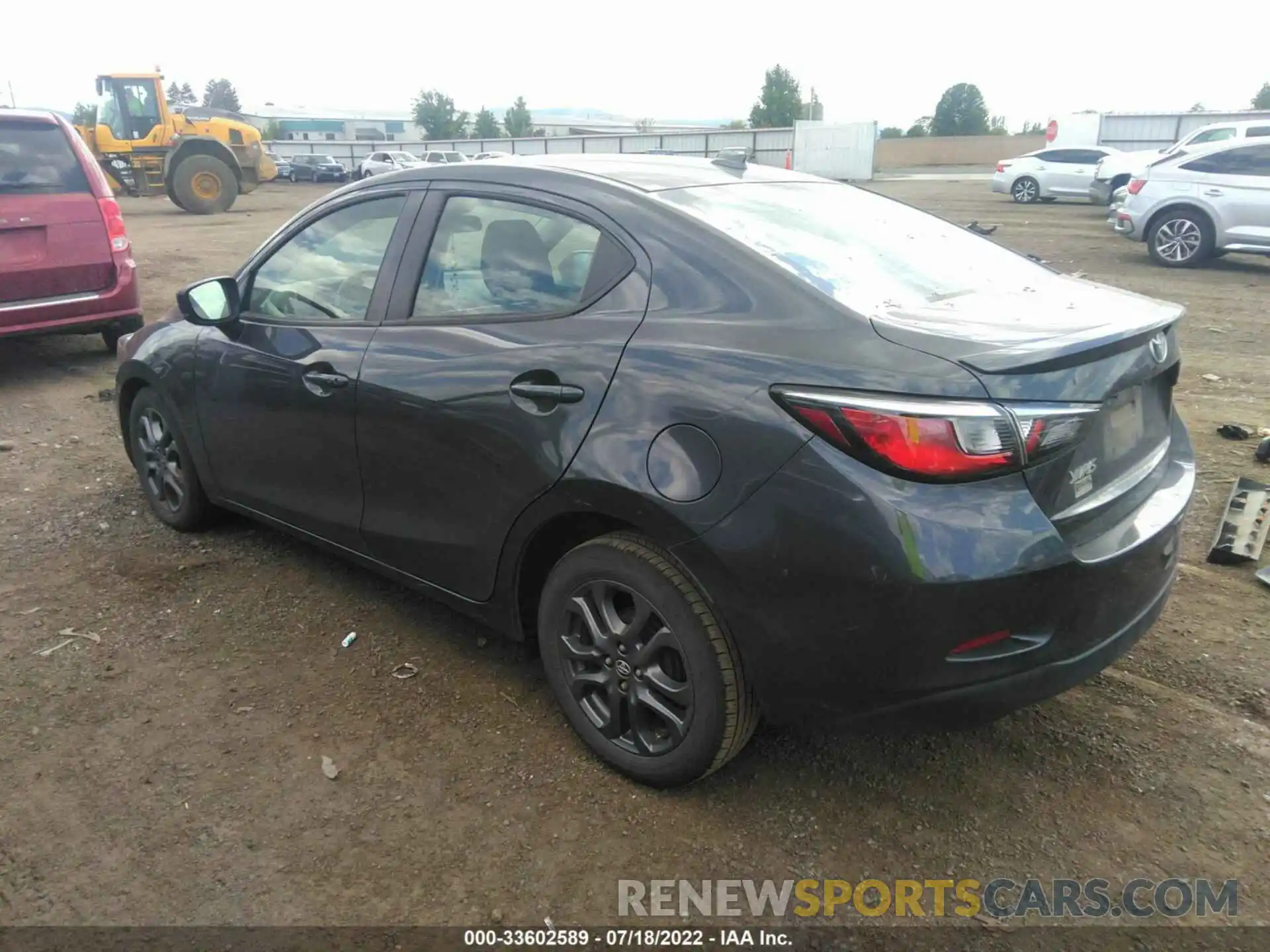 3 Photograph of a damaged car 3MYDLBYV7KY506066 TOYOTA YARIS SEDAN 2019