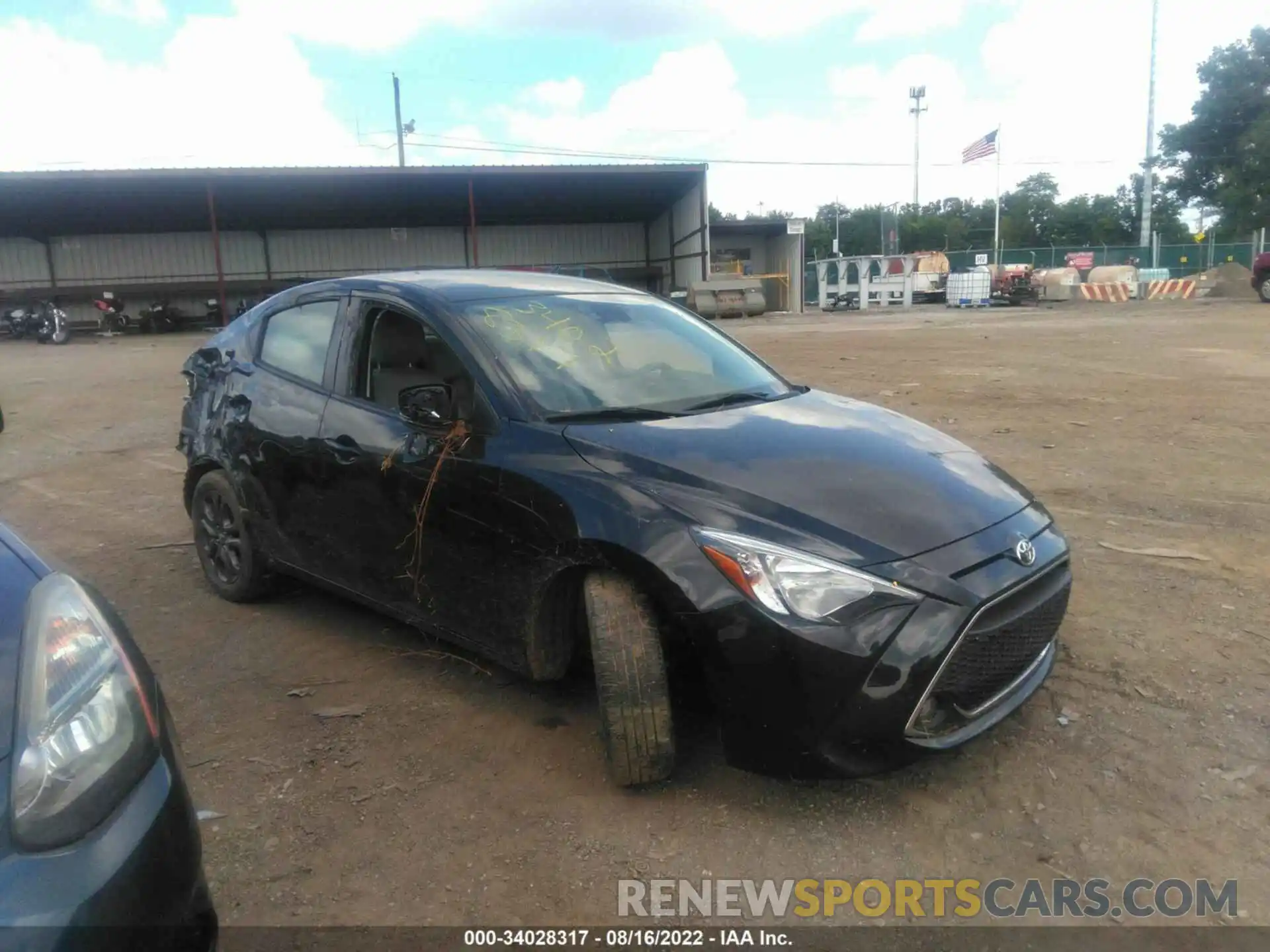 1 Photograph of a damaged car 3MYDLBYV7KY508478 TOYOTA YARIS SEDAN 2019