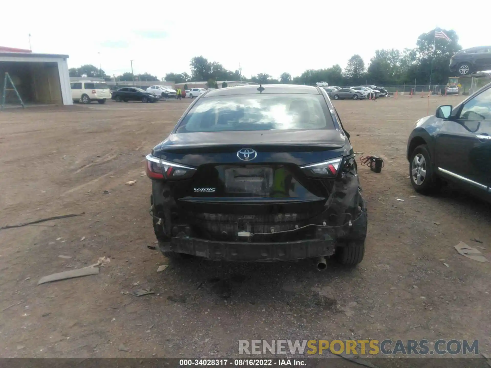 6 Photograph of a damaged car 3MYDLBYV7KY508478 TOYOTA YARIS SEDAN 2019