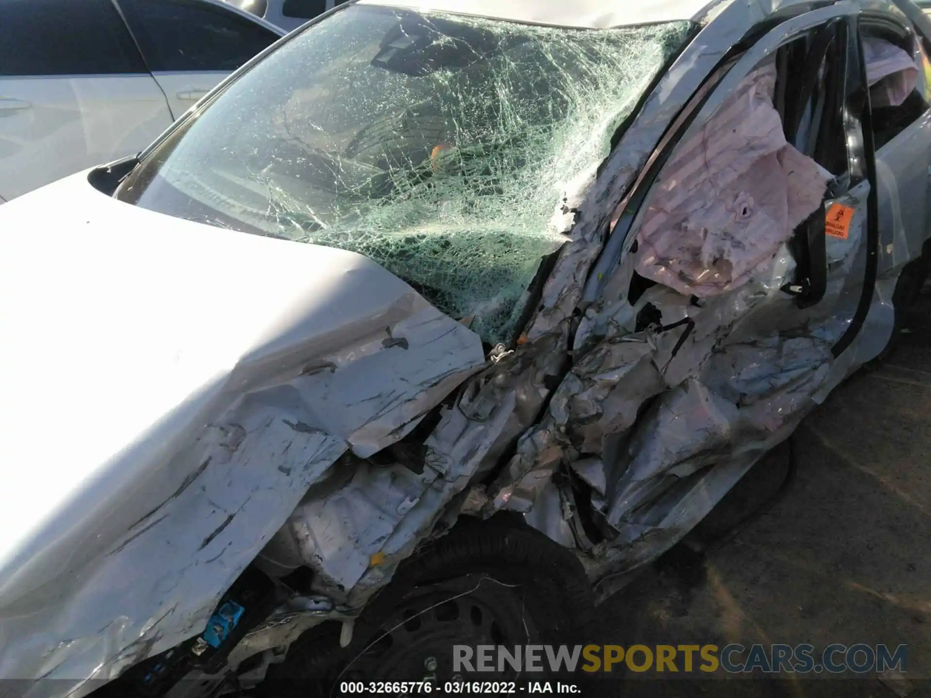 6 Photograph of a damaged car 3MYDLBYV7KY508870 TOYOTA YARIS SEDAN 2019