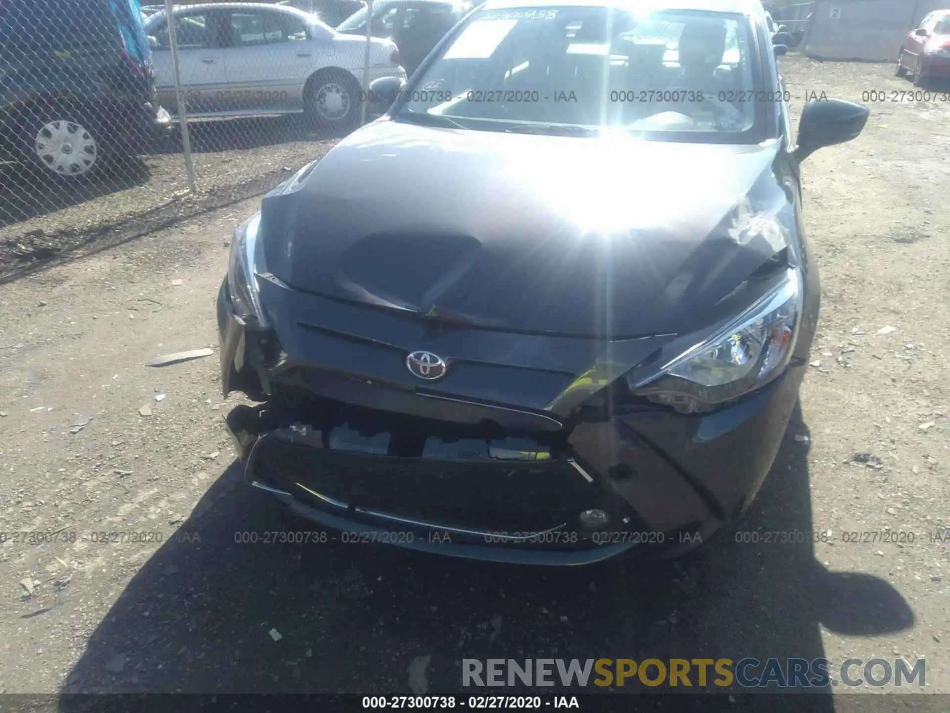 6 Photograph of a damaged car 3MYDLBYV7KY510179 TOYOTA YARIS SEDAN 2019