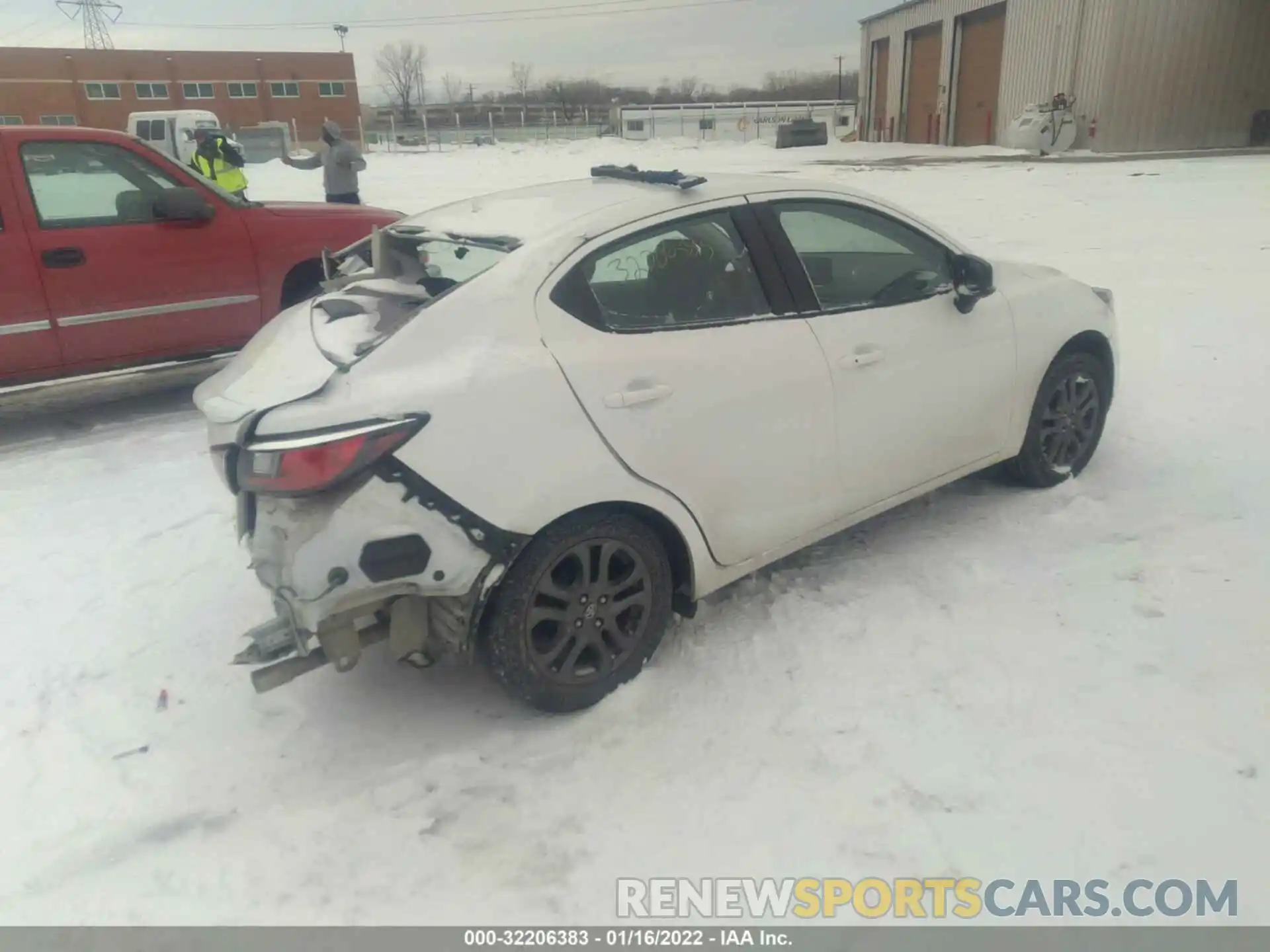 4 Photograph of a damaged car 3MYDLBYV7KY511011 TOYOTA YARIS SEDAN 2019