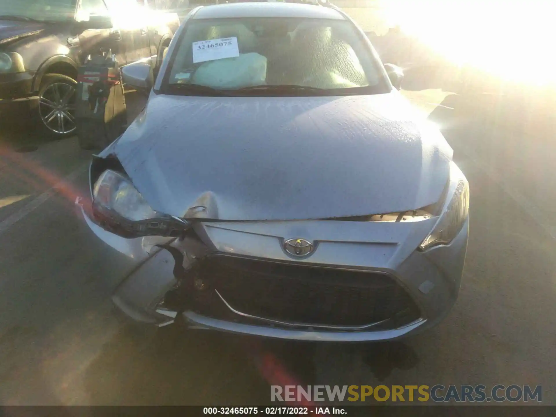 6 Photograph of a damaged car 3MYDLBYV7KY514491 TOYOTA YARIS SEDAN 2019