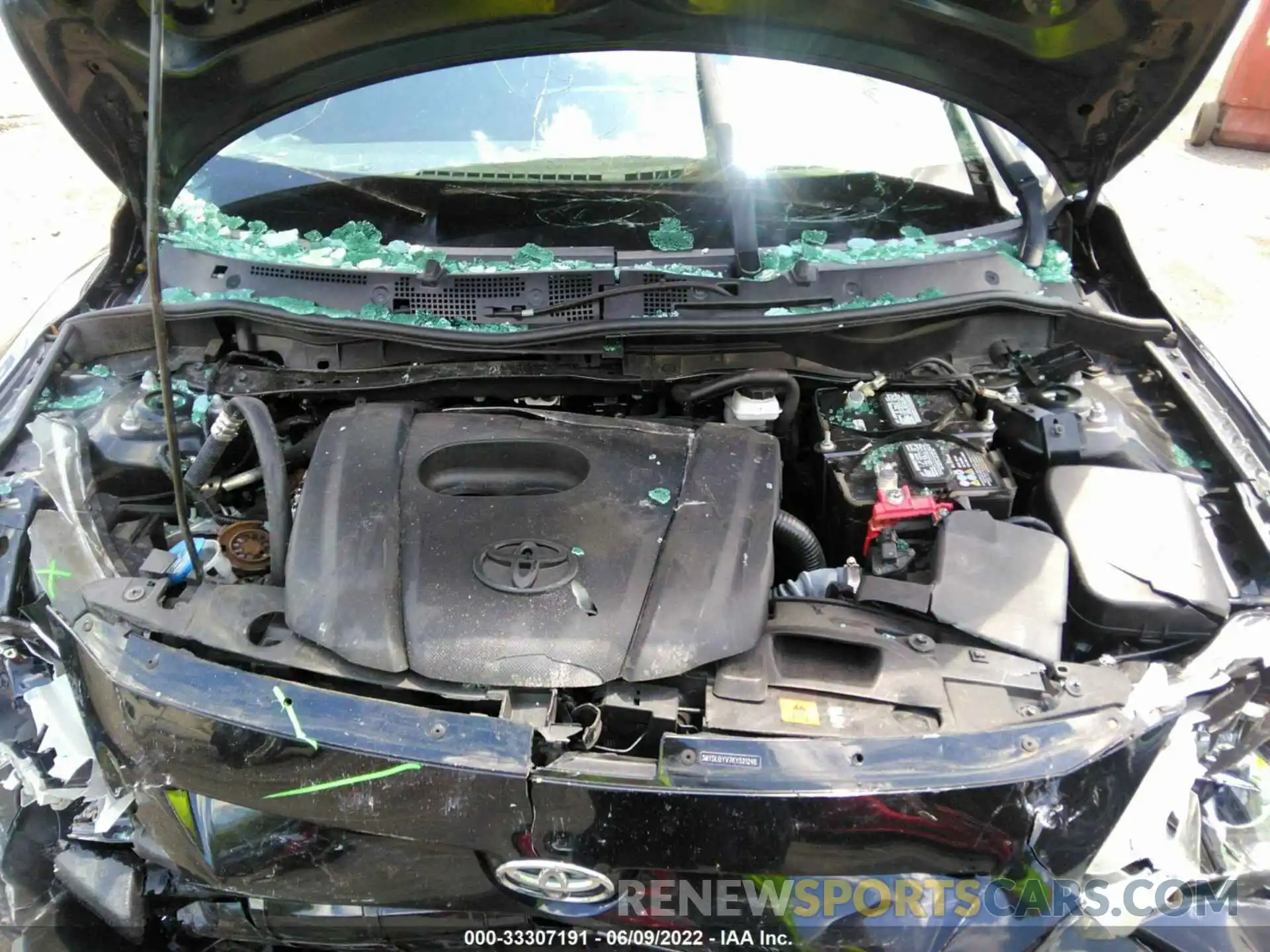 10 Photograph of a damaged car 3MYDLBYV7KY521246 TOYOTA YARIS SEDAN 2019