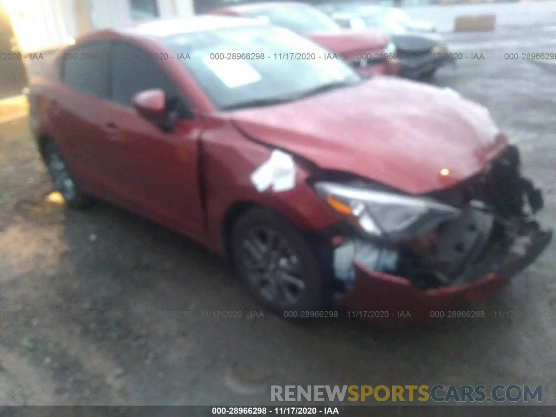 1 Photograph of a damaged car 3MYDLBYV7KY523210 TOYOTA YARIS SEDAN 2019