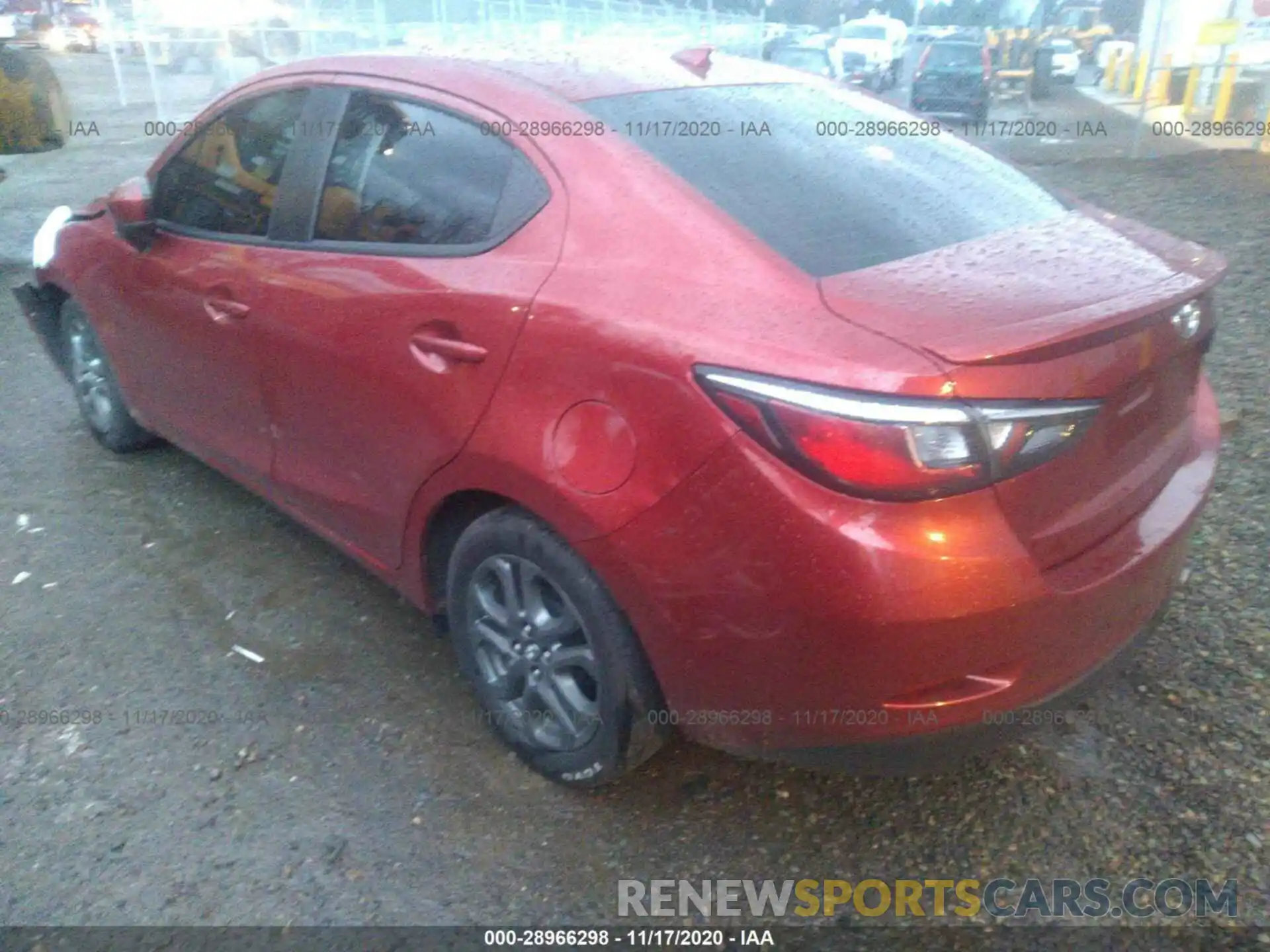 3 Photograph of a damaged car 3MYDLBYV7KY523210 TOYOTA YARIS SEDAN 2019