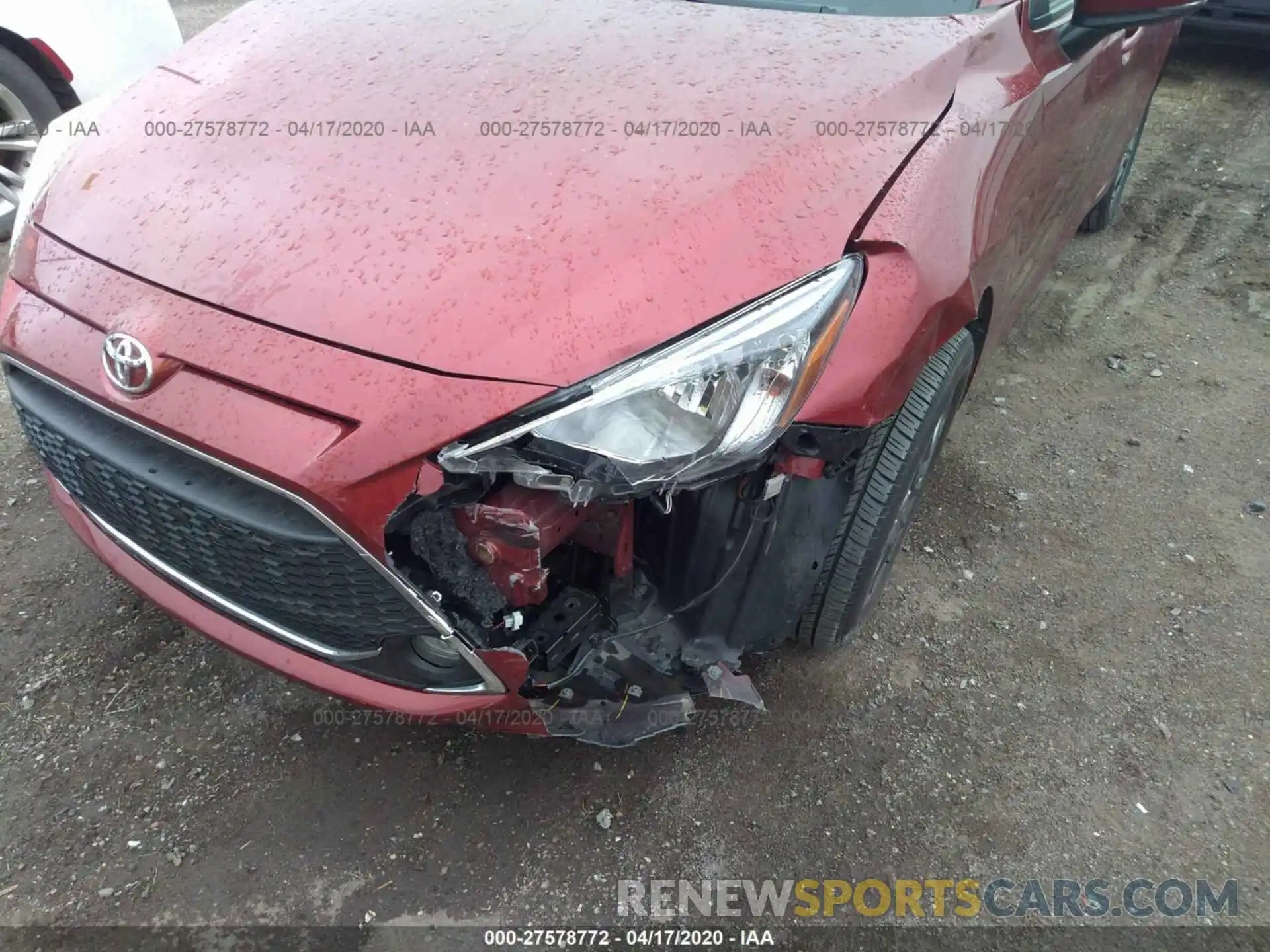 6 Photograph of a damaged car 3MYDLBYV7KY526110 TOYOTA YARIS SEDAN 2019