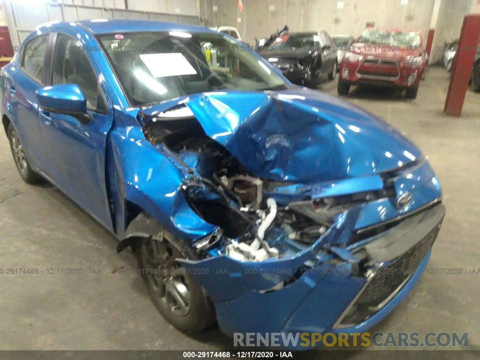 6 Photograph of a damaged car 3MYDLBYV7KY526429 TOYOTA YARIS SEDAN 2019