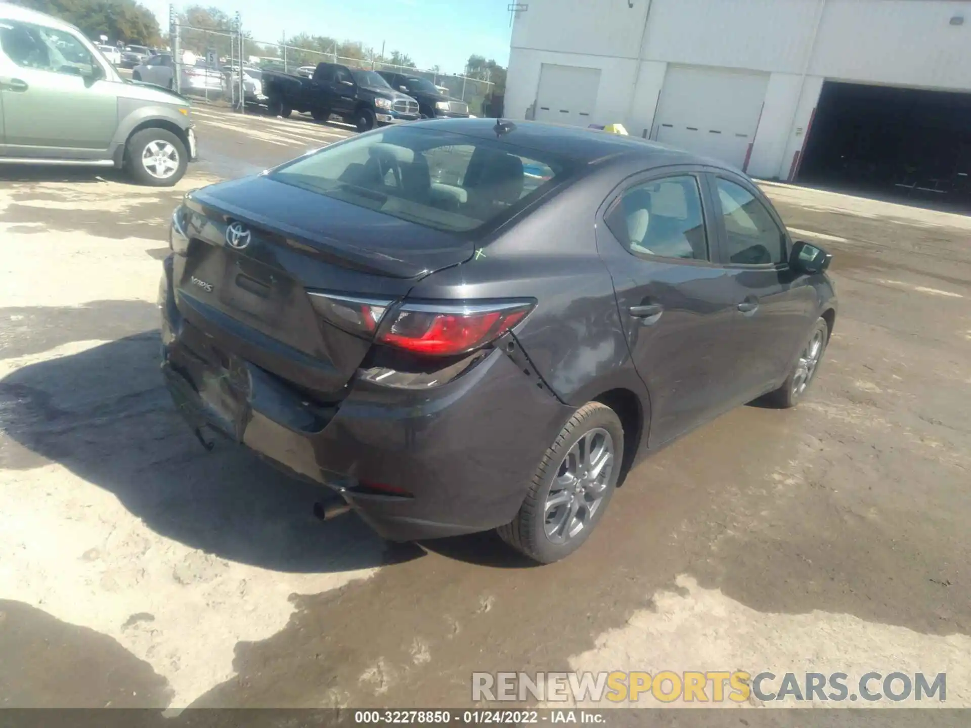 3 Photograph of a damaged car 3MYDLBYV8KY504441 TOYOTA YARIS SEDAN 2019