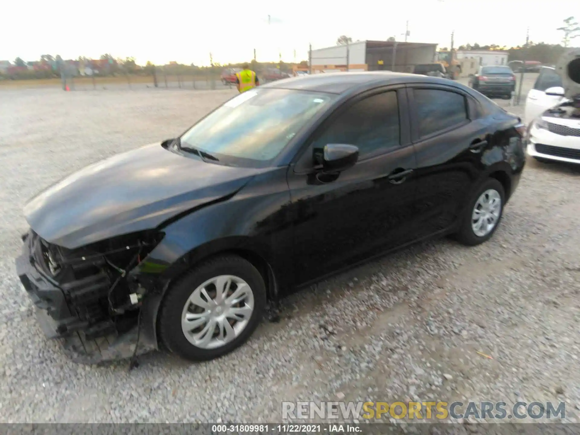 2 Photograph of a damaged car 3MYDLBYV8KY509526 TOYOTA YARIS SEDAN 2019