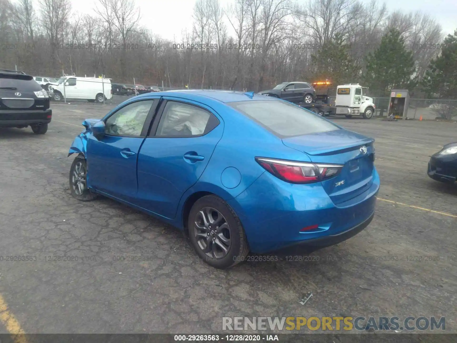 3 Photograph of a damaged car 3MYDLBYV8KY509851 TOYOTA YARIS SEDAN 2019