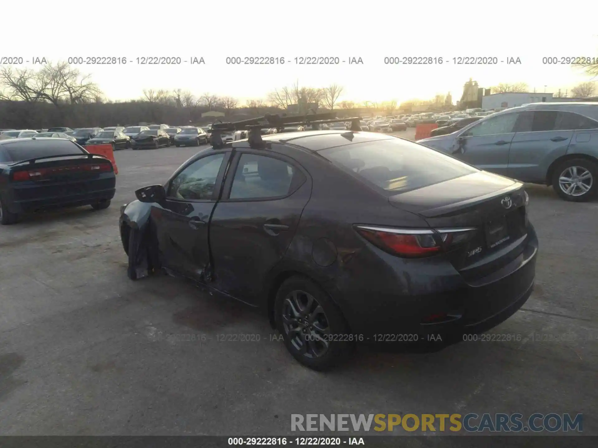 3 Photograph of a damaged car 3MYDLBYV8KY513995 TOYOTA YARIS SEDAN 2019