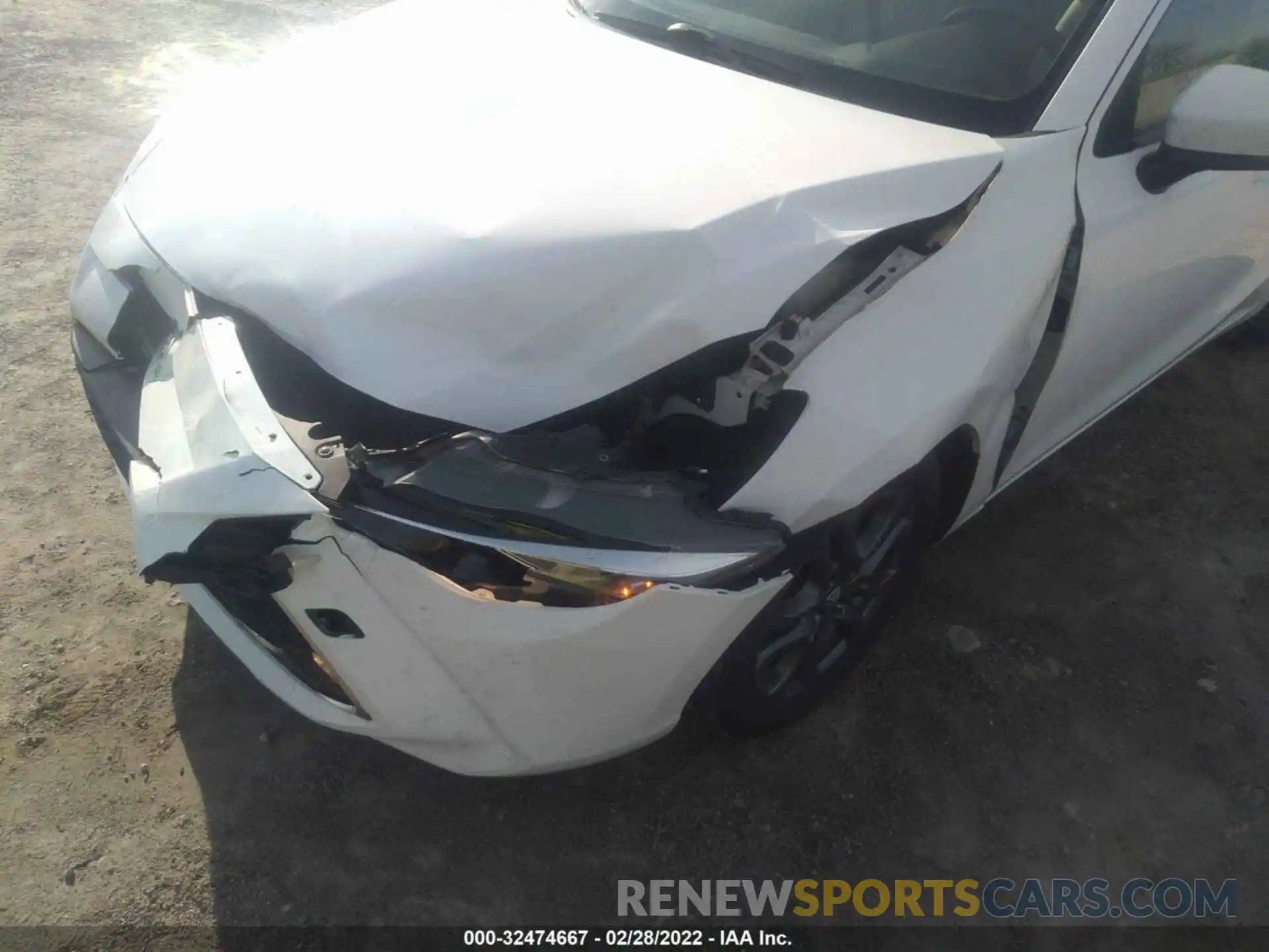 6 Photograph of a damaged car 3MYDLBYV8KY518646 TOYOTA YARIS SEDAN 2019