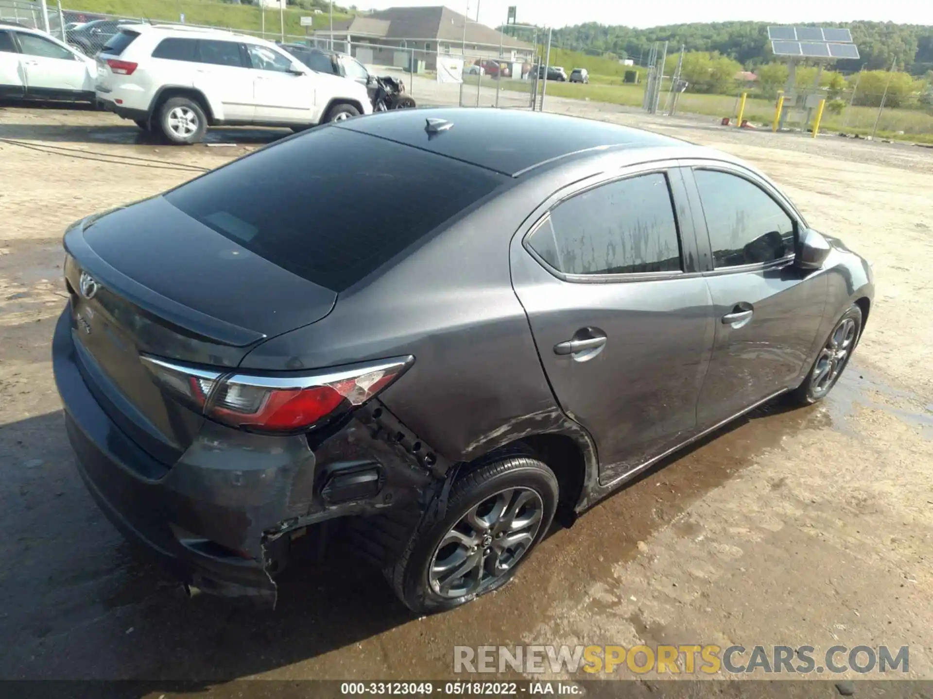 4 Photograph of a damaged car 3MYDLBYV8KY520560 TOYOTA YARIS SEDAN 2019