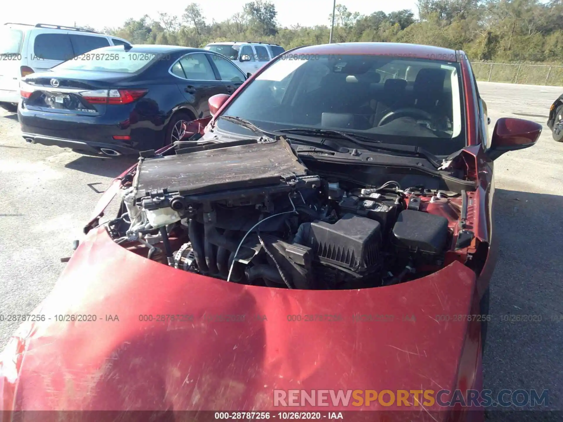 10 Photograph of a damaged car 3MYDLBYV8KY521109 TOYOTA YARIS SEDAN 2019