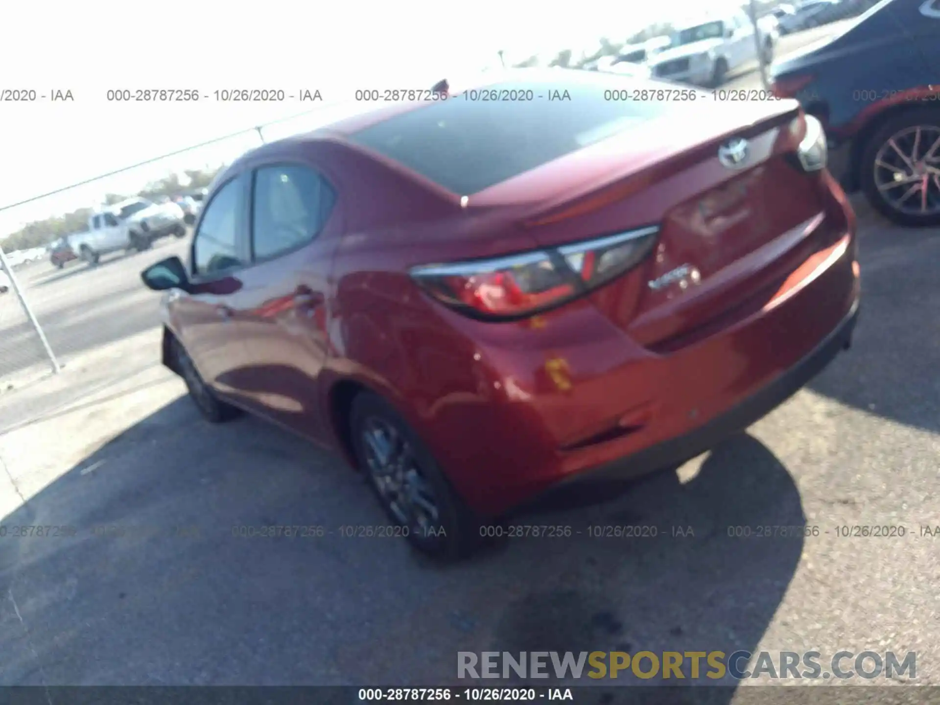 3 Photograph of a damaged car 3MYDLBYV8KY521109 TOYOTA YARIS SEDAN 2019