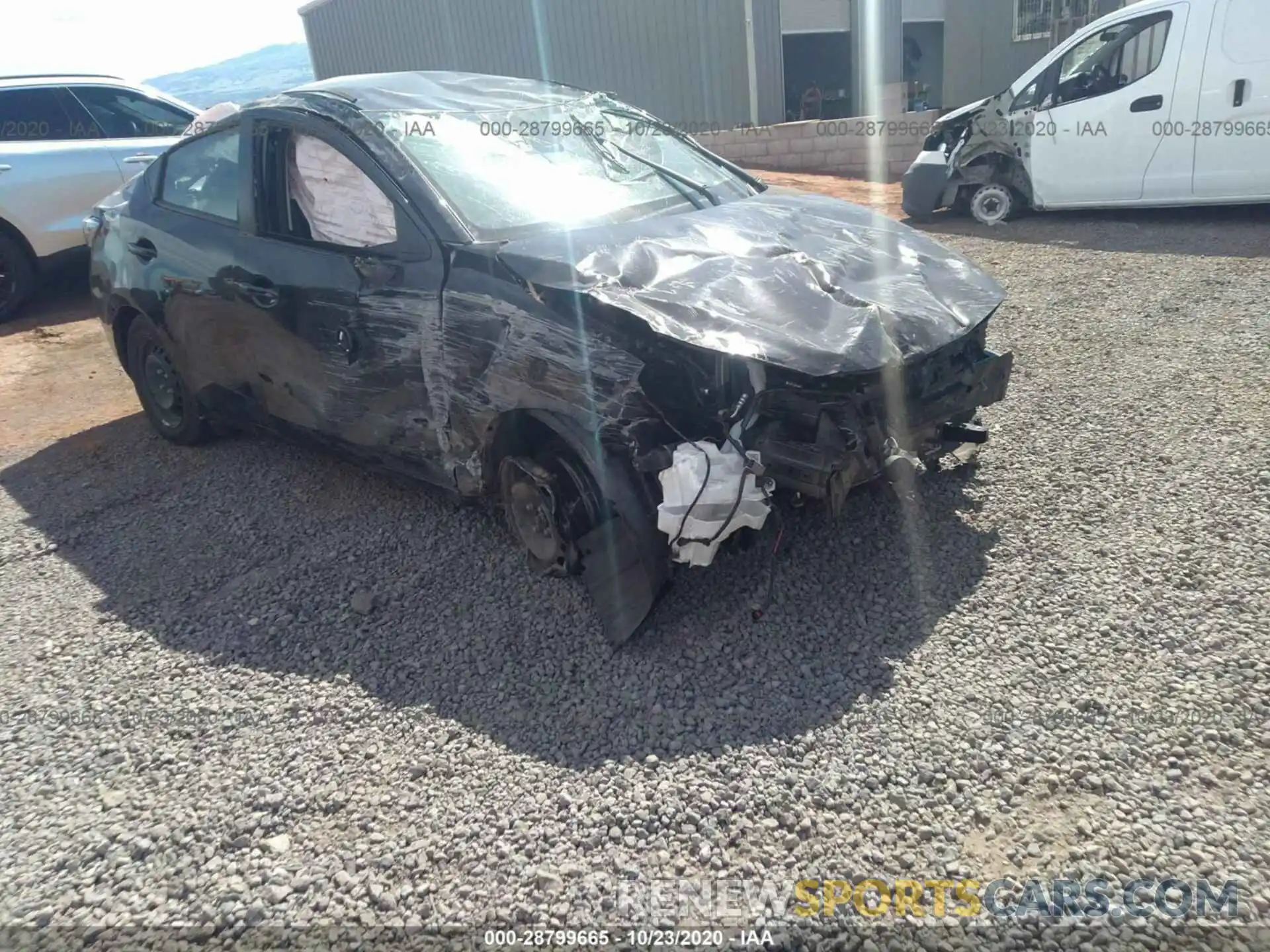 1 Фотография поврежденного автомобиля 3MYDLBYV8KY524334 TOYOTA YARIS SEDAN 2019