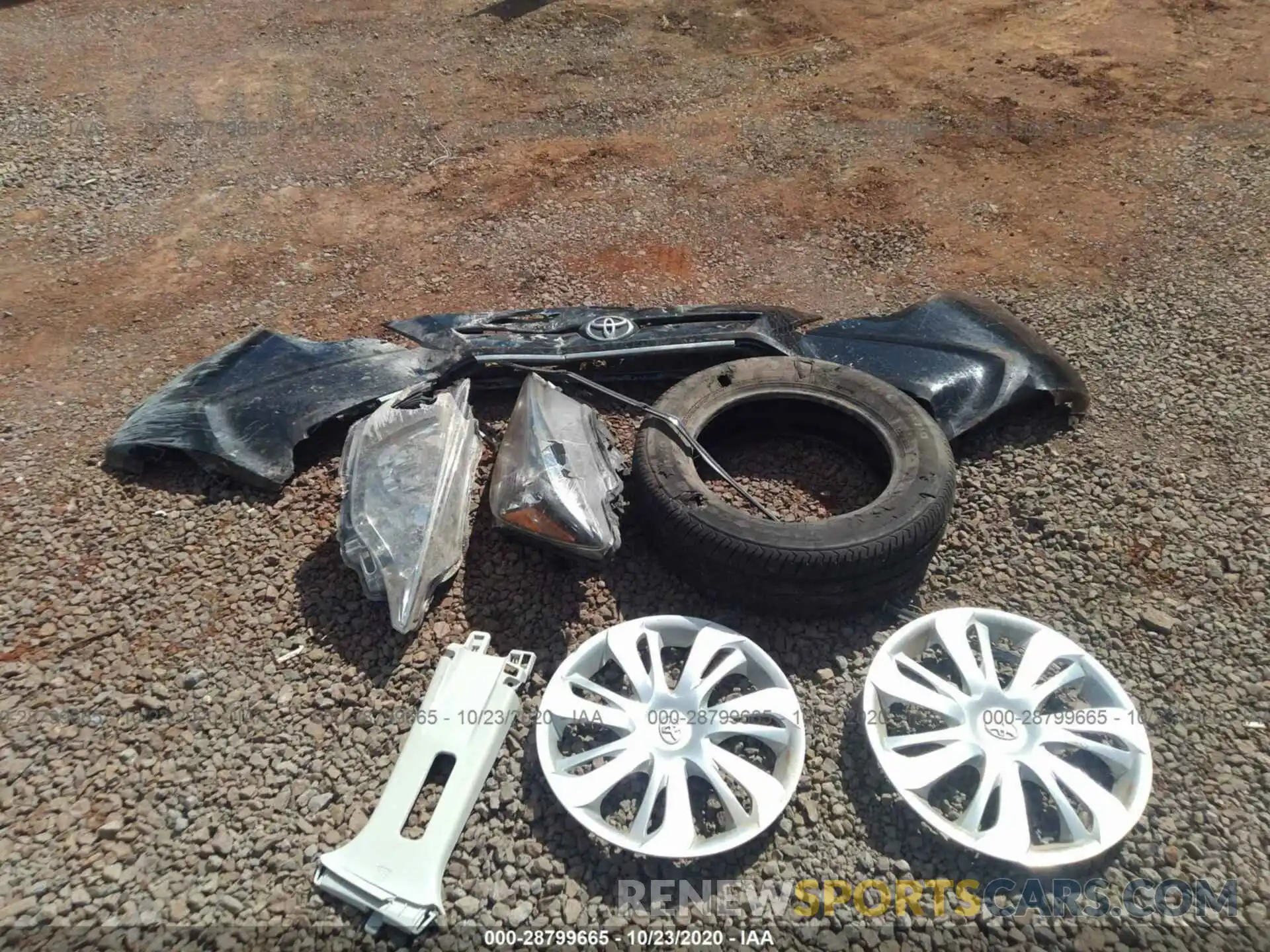 11 Photograph of a damaged car 3MYDLBYV8KY524334 TOYOTA YARIS SEDAN 2019