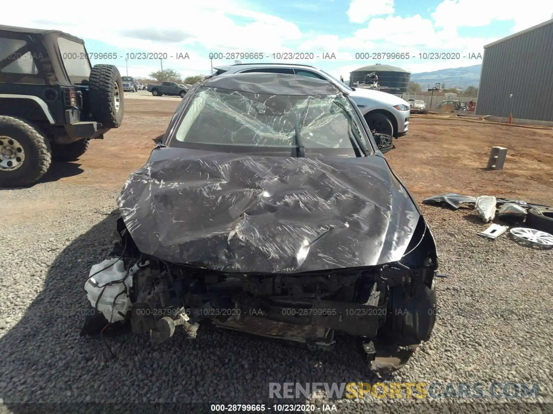 6 Photograph of a damaged car 3MYDLBYV8KY524334 TOYOTA YARIS SEDAN 2019