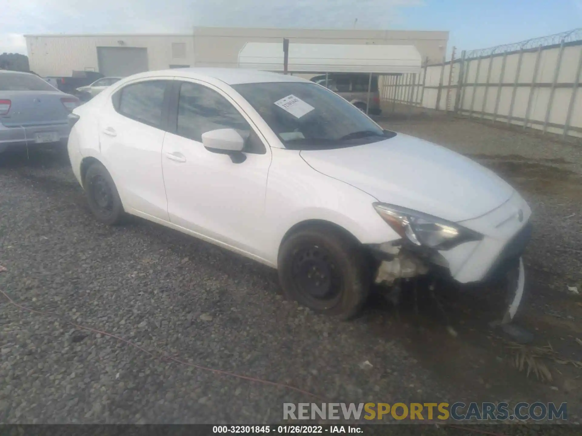 1 Photograph of a damaged car 3MYDLBYV9KY500320 TOYOTA YARIS SEDAN 2019