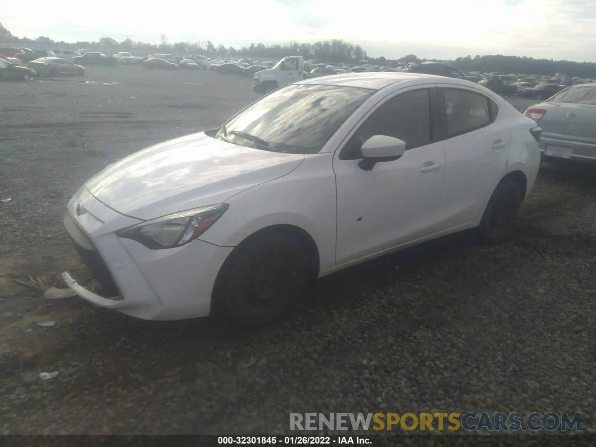 2 Photograph of a damaged car 3MYDLBYV9KY500320 TOYOTA YARIS SEDAN 2019