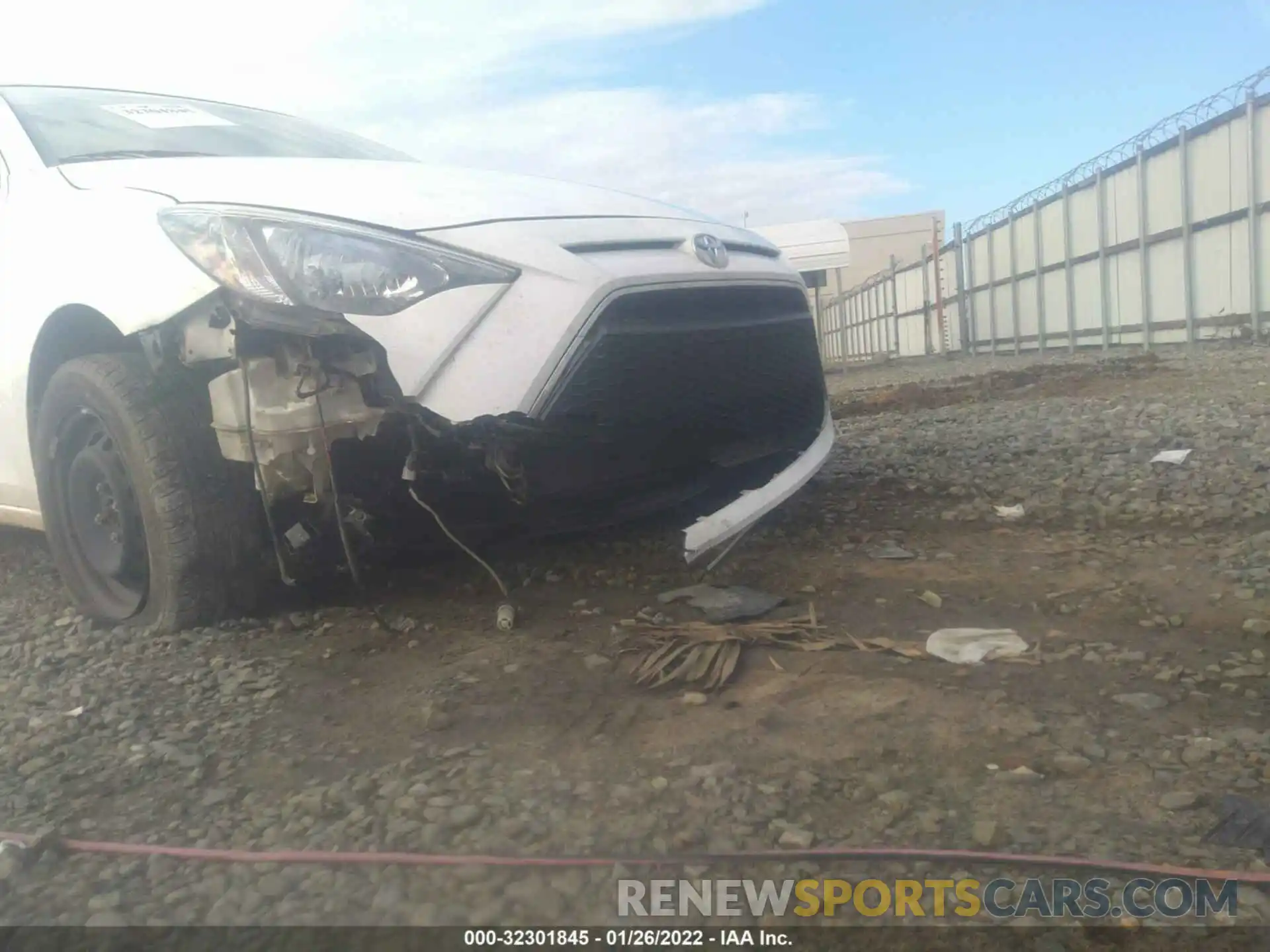 6 Photograph of a damaged car 3MYDLBYV9KY500320 TOYOTA YARIS SEDAN 2019