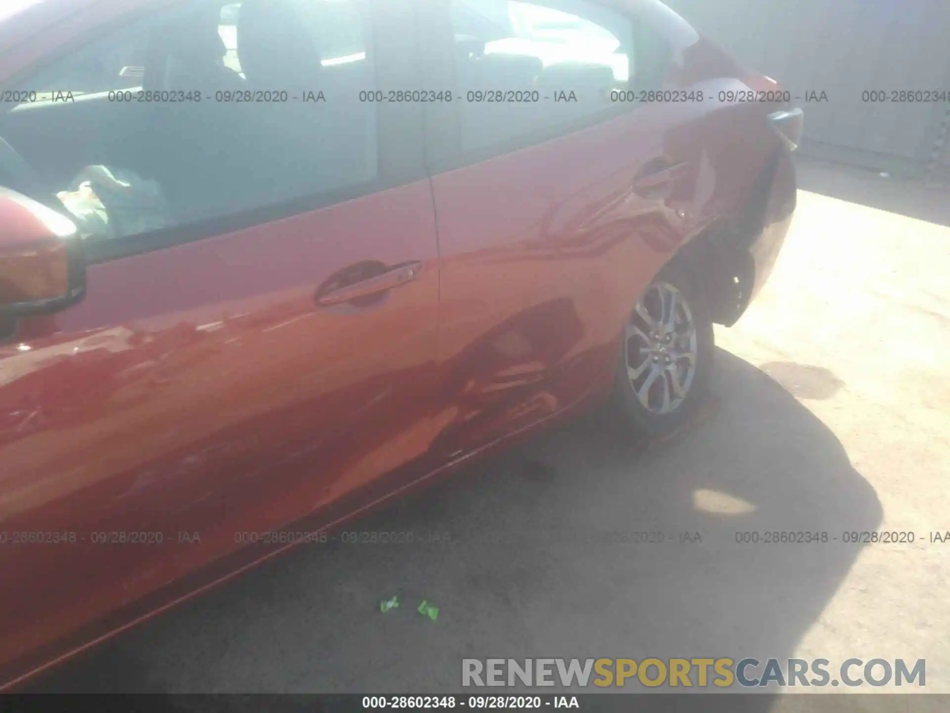 6 Photograph of a damaged car 3MYDLBYV9KY506733 TOYOTA YARIS SEDAN 2019