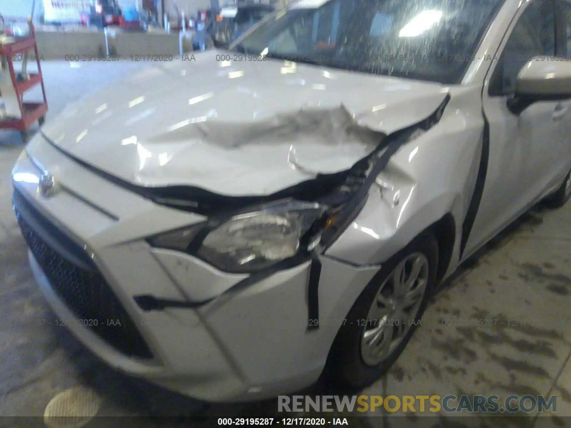 6 Photograph of a damaged car 3MYDLBYV9KY507834 TOYOTA YARIS SEDAN 2019