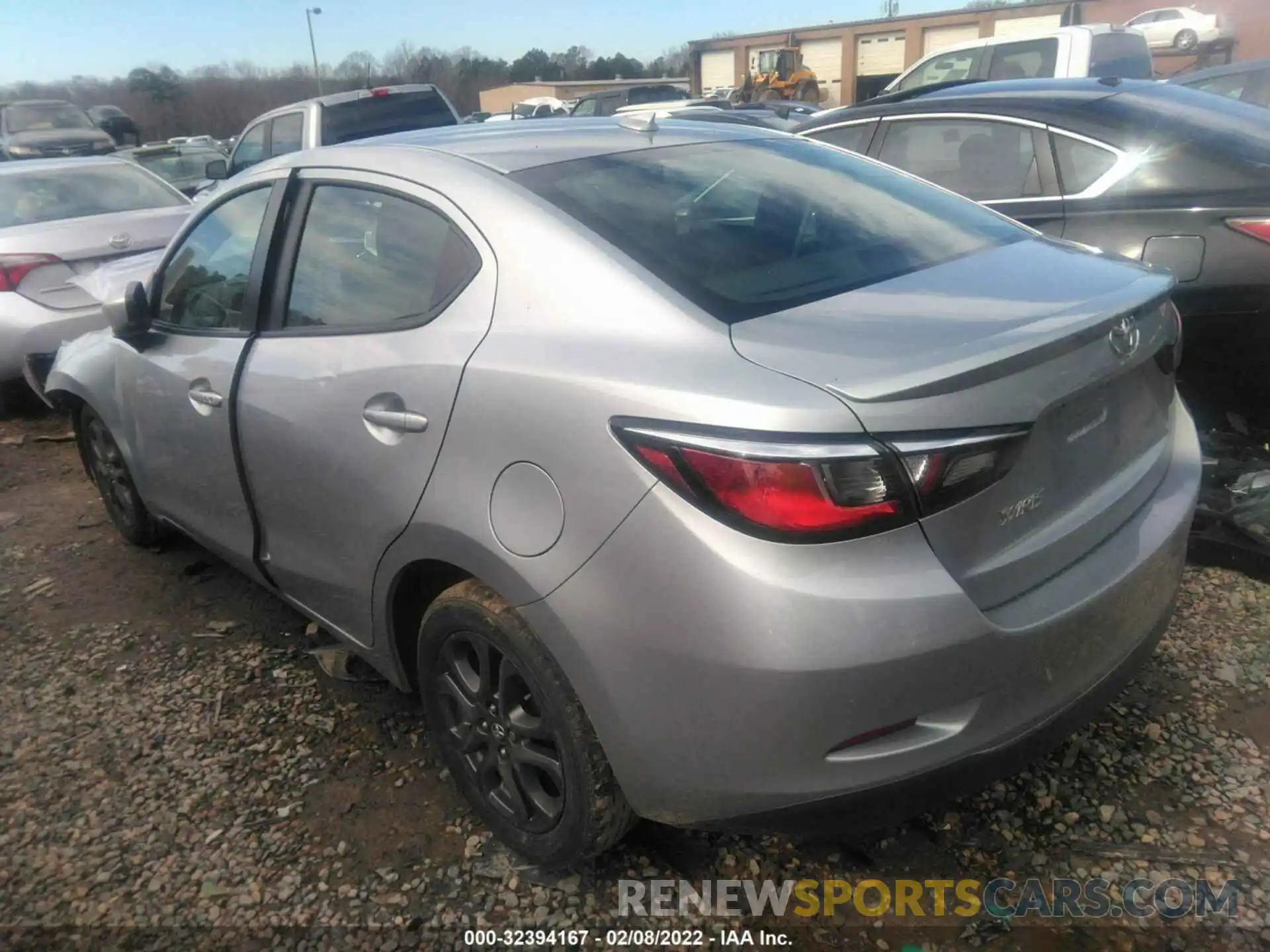 3 Photograph of a damaged car 3MYDLBYV9KY508255 TOYOTA YARIS SEDAN 2019